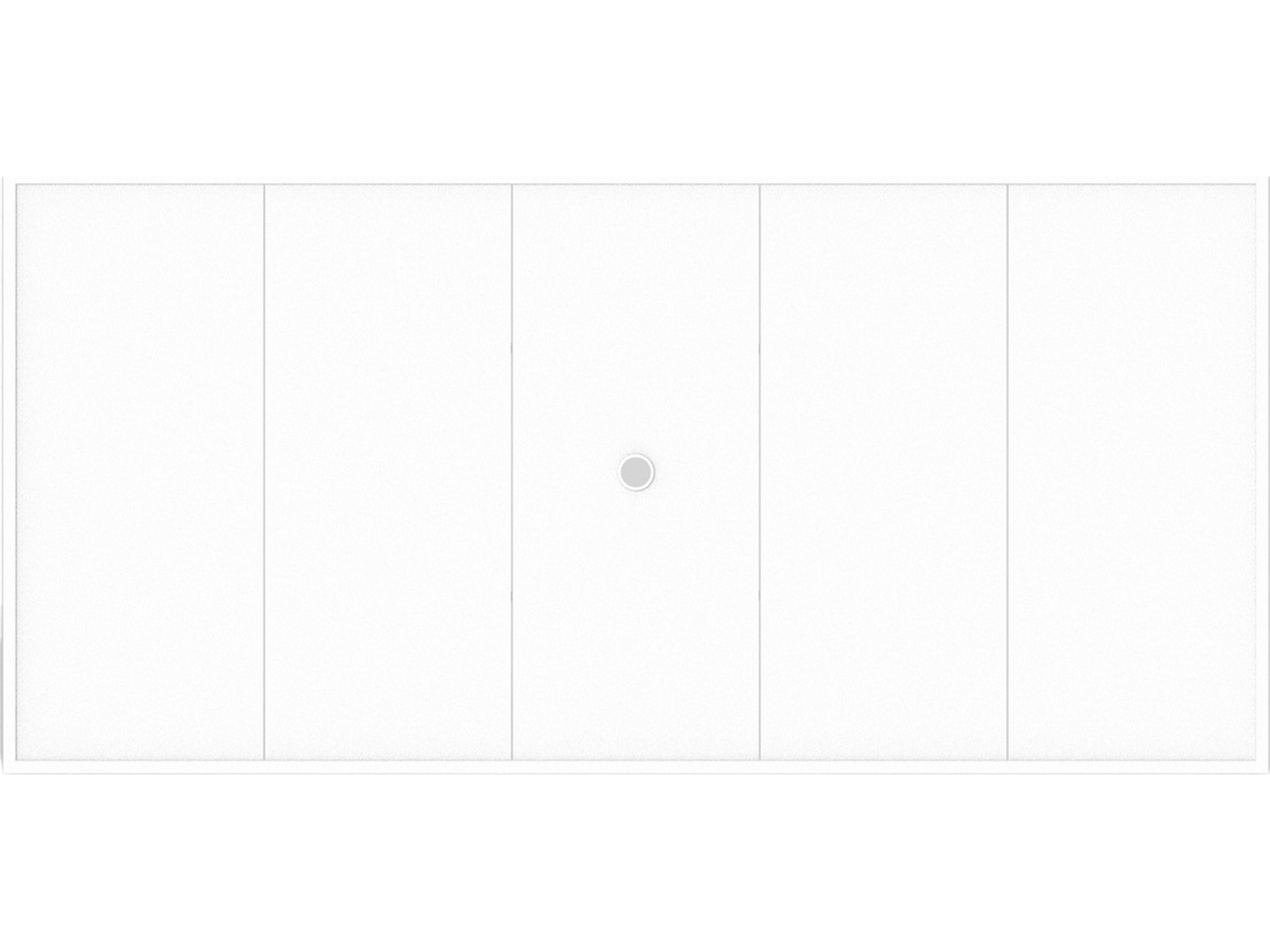 Summer Classics Wrought Aluminum Rectangular with Umbrella Hole