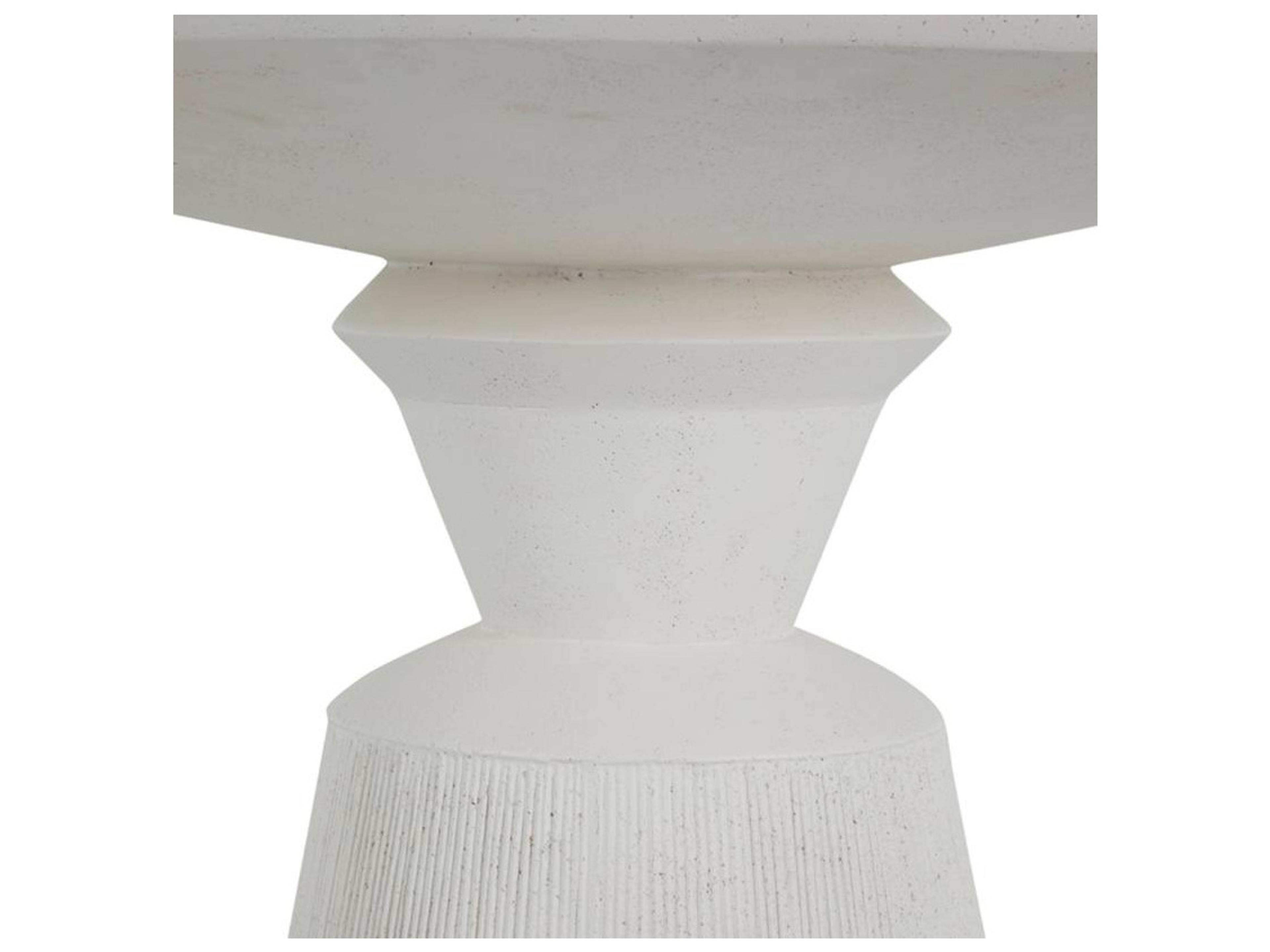 Summer Classics Fisher Stone Round Patio Dining Table