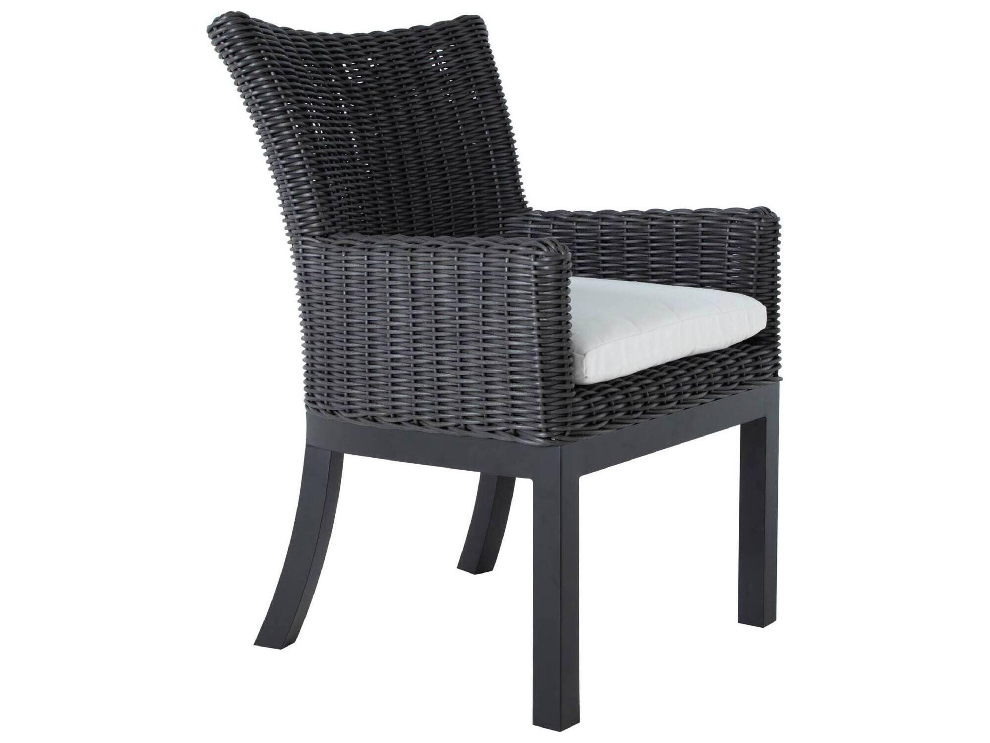 Montecito N-dura Resin Wicker Outdoor Dining Arm Chair