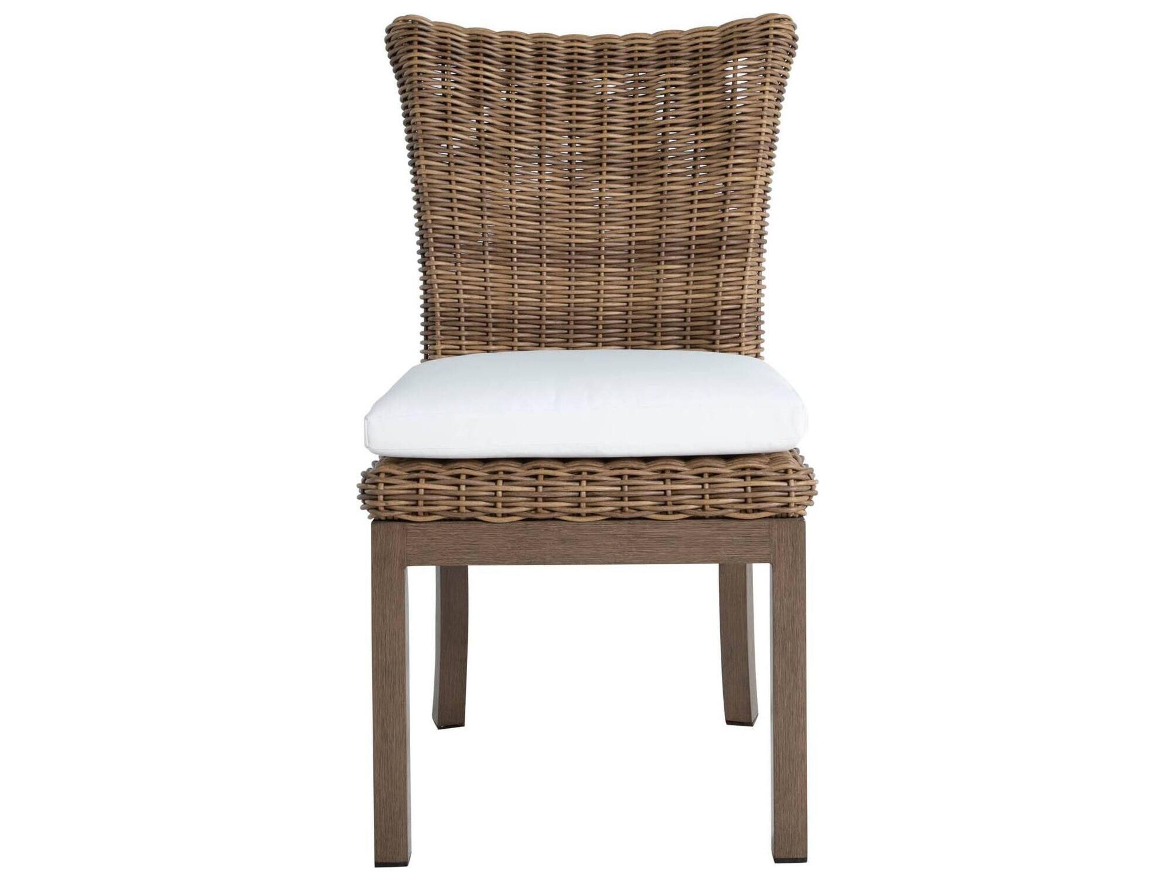 Summer Classics Montecito N-dura Resin Wicker Outdoor Dining Side Chair