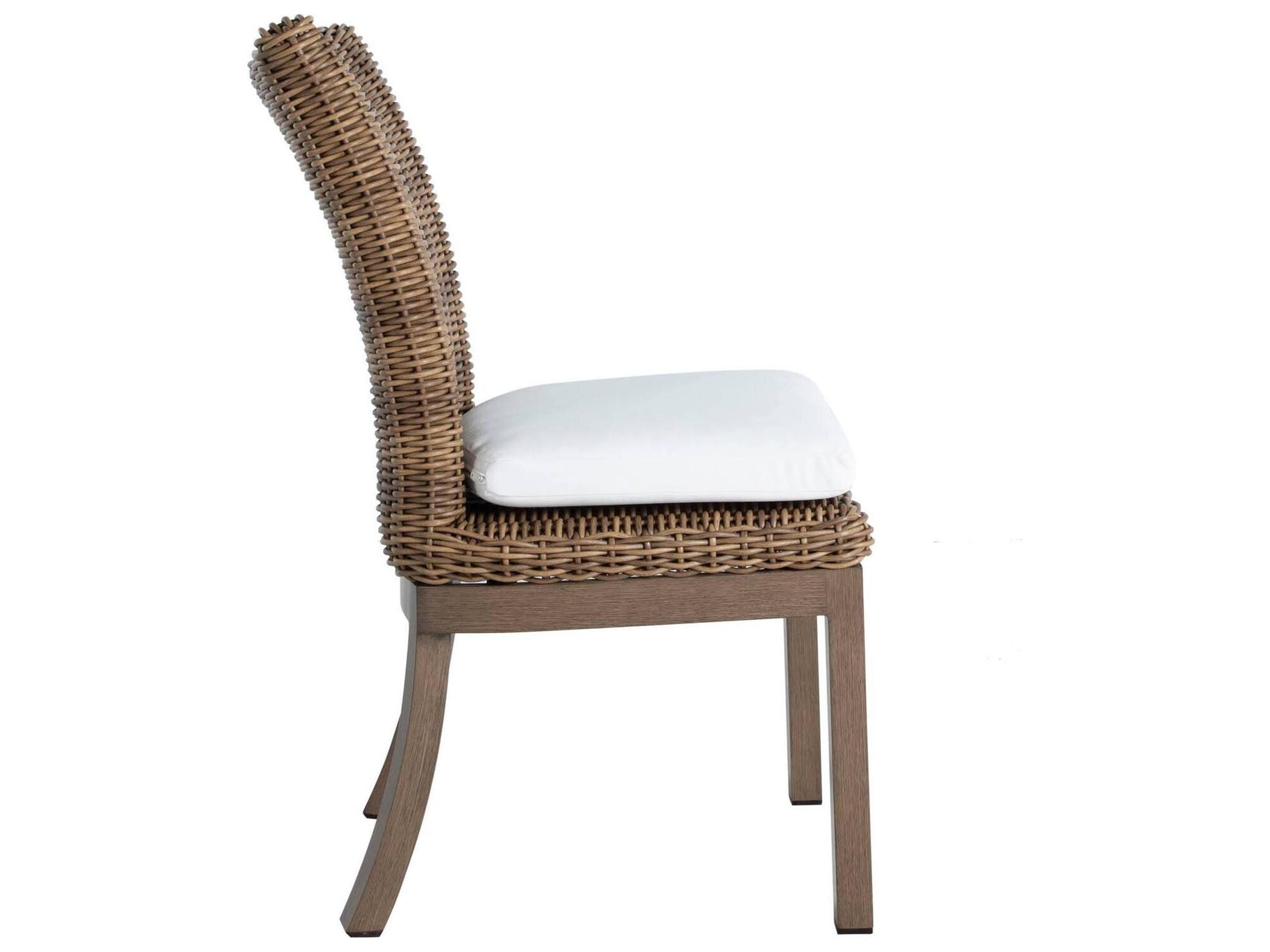Summer Classics Montecito N-dura Resin Wicker Outdoor Dining Side Chair
