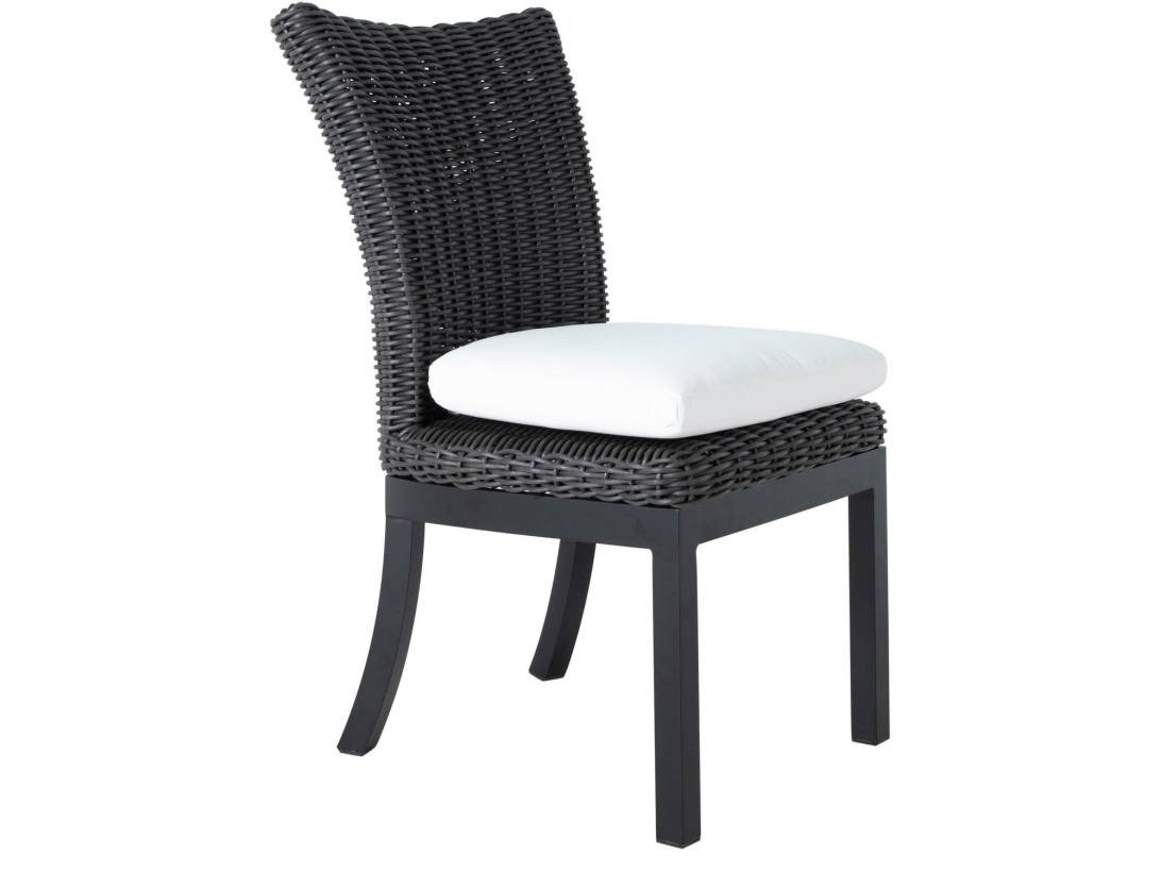 Montecito N-dura Resin Wicker Outdoor Dining Side Chair