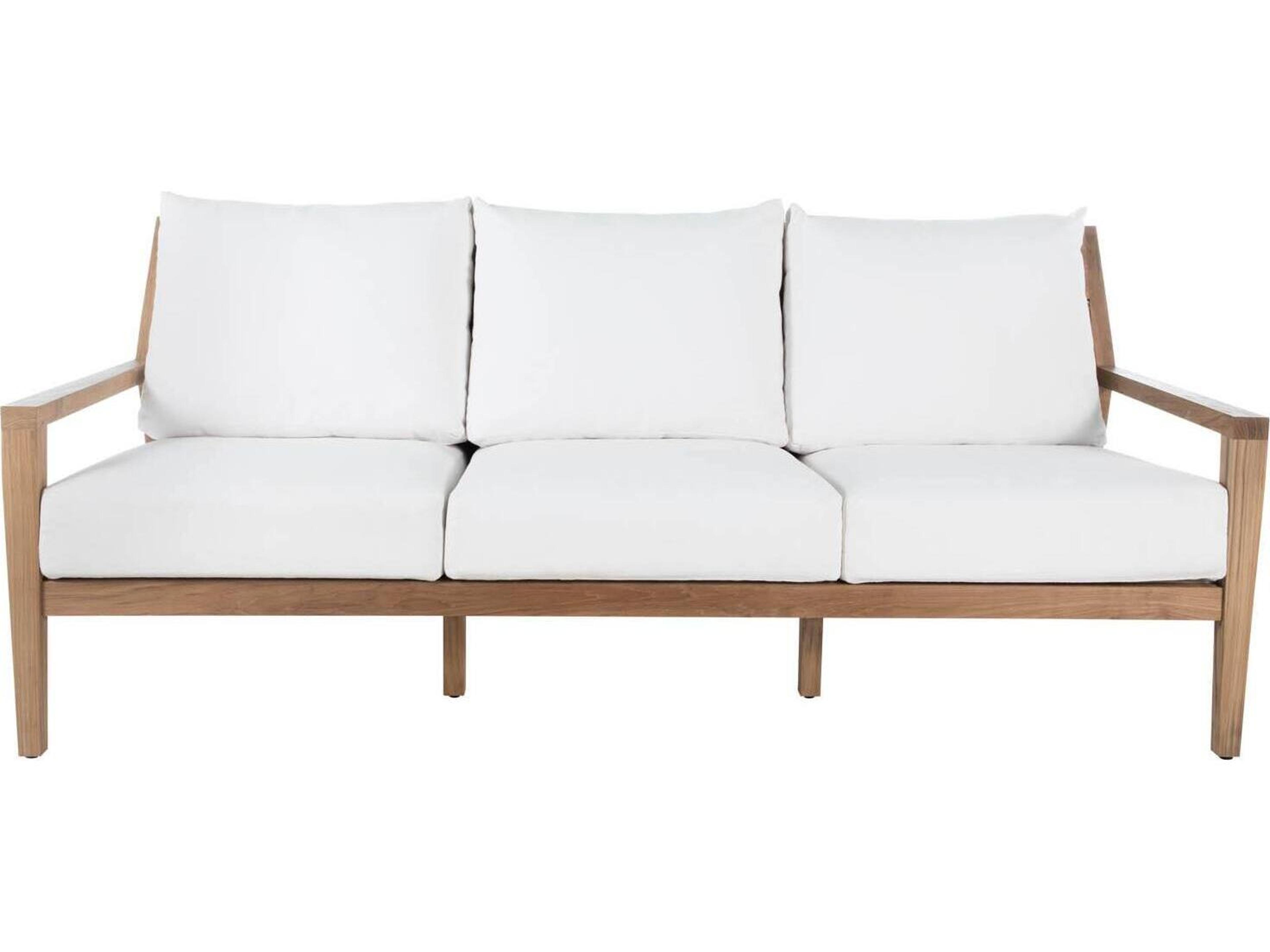 Summer Classics Savannah Teak Natural Outdoor Sofa