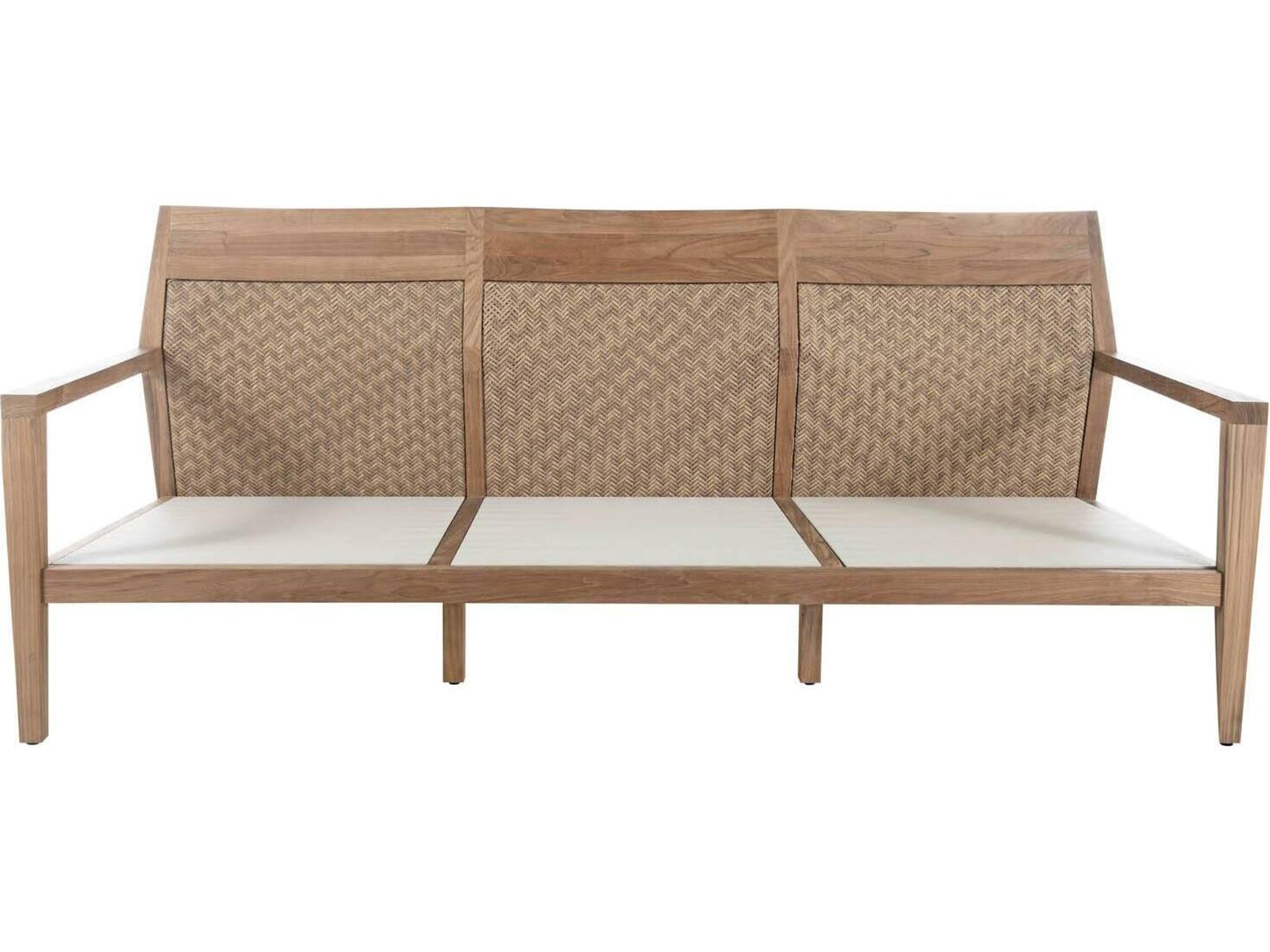 Summer Classics Savannah Teak Natural Outdoor Sofa