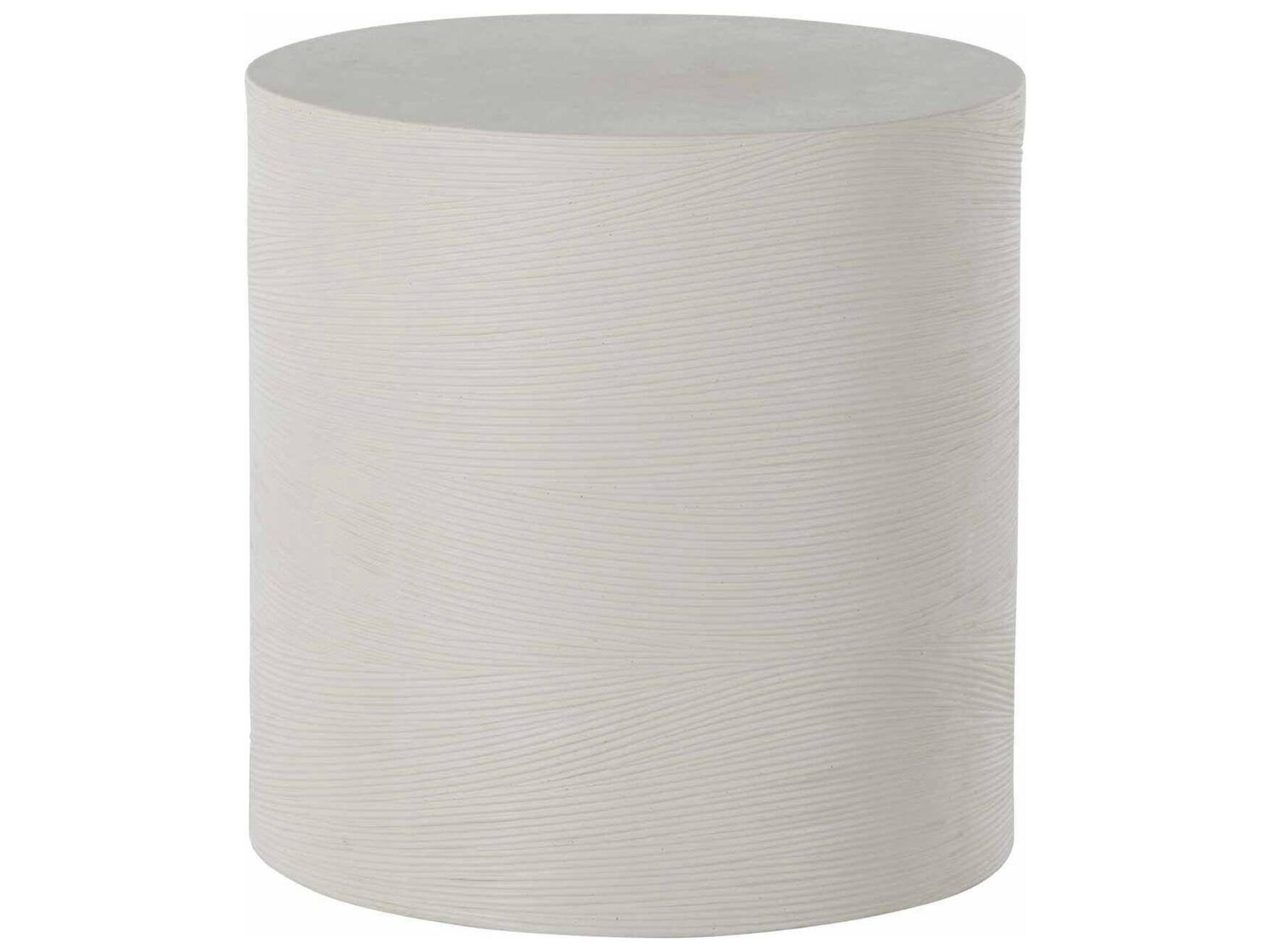 Caravan Cast Stone Natural Round Patio Side Table