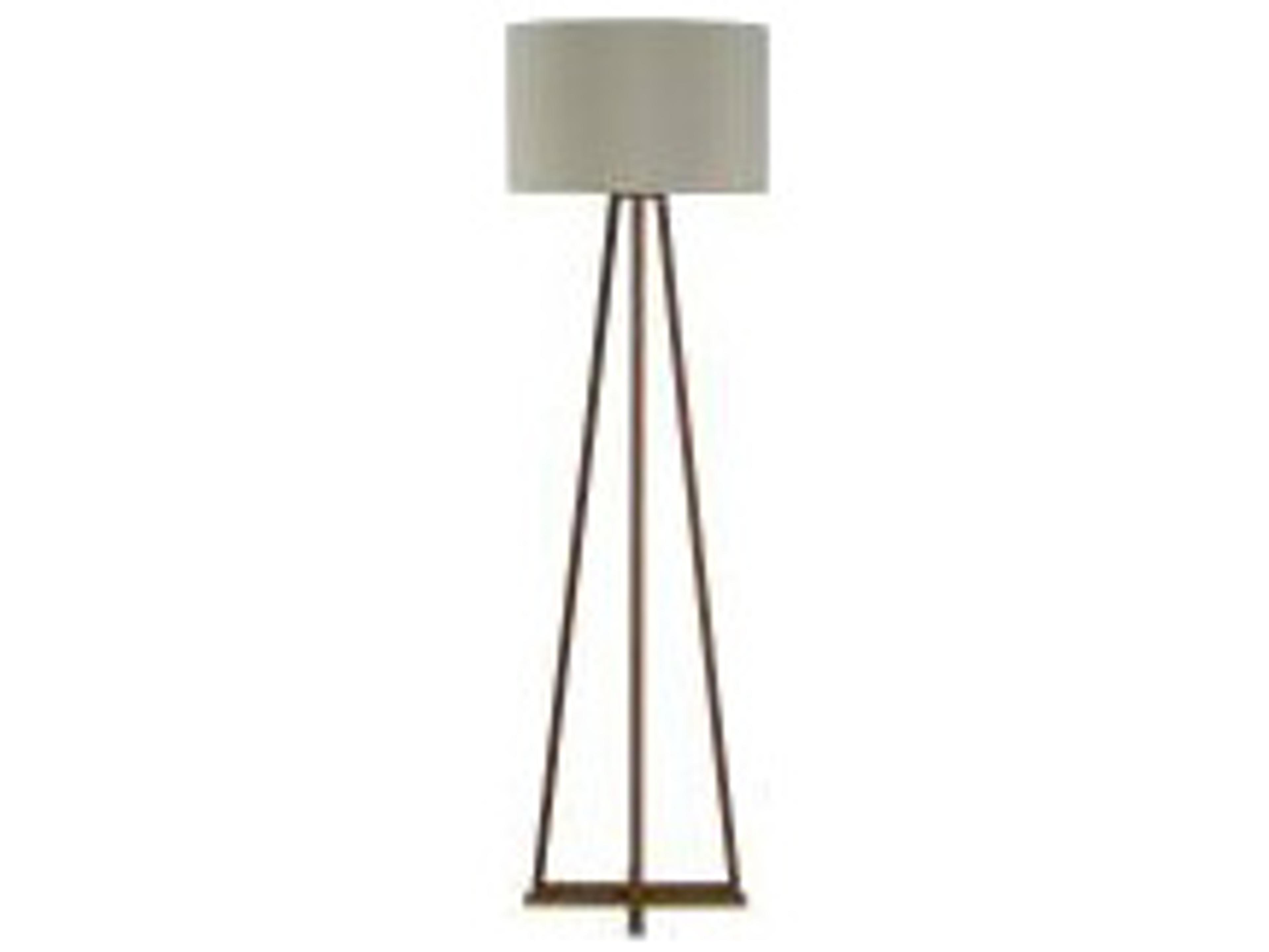 Jayda Natural Teak Outdoor Floor Lamp