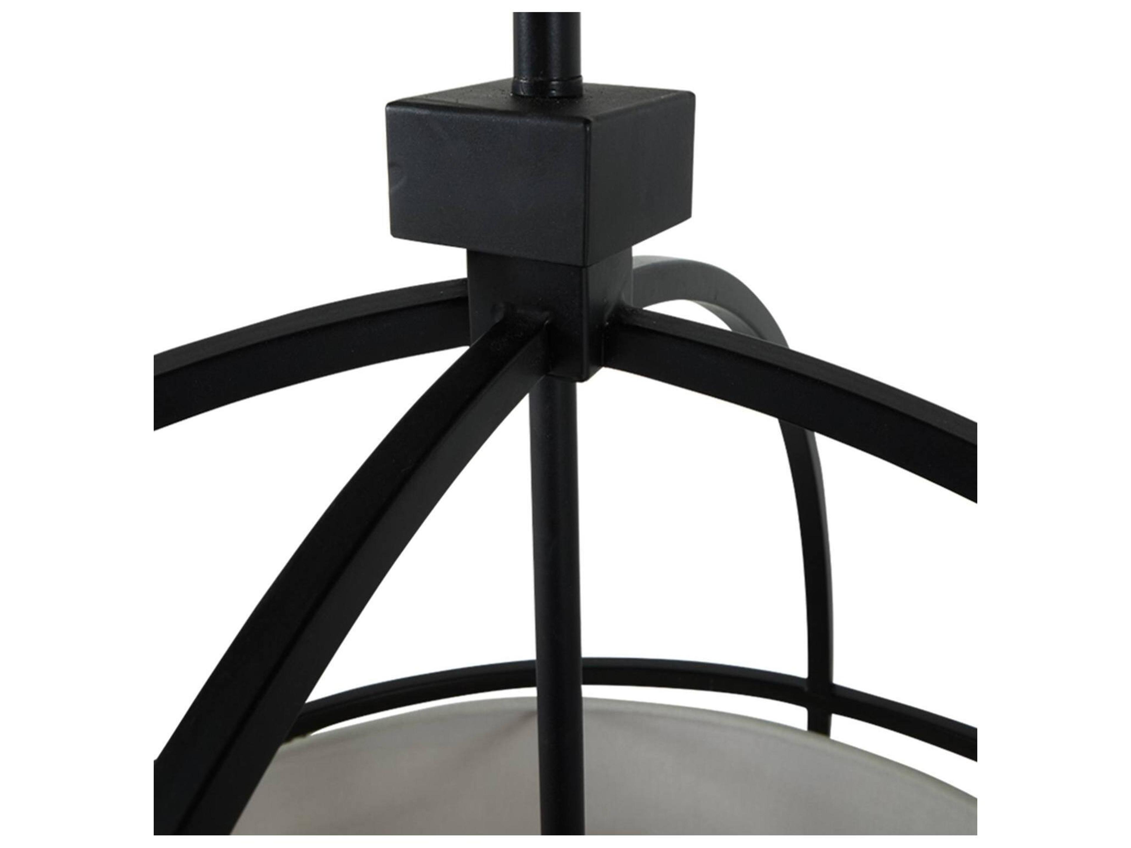 Summer Classics Marlon Stainless Steel Black Outdoor Chandelier