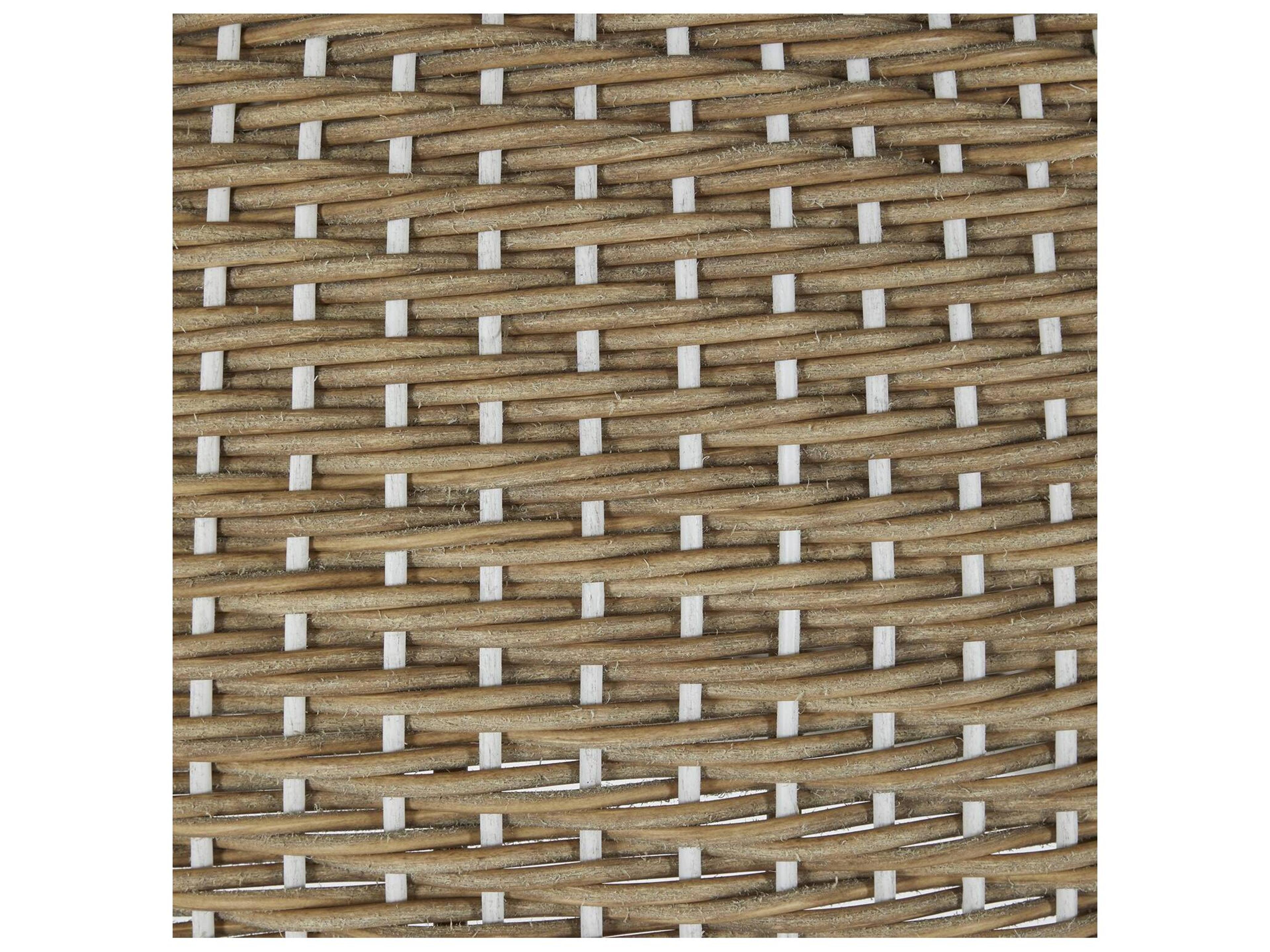 Summer Classics Prudence Resin Wicker Natural/White Outdoor Chandelier