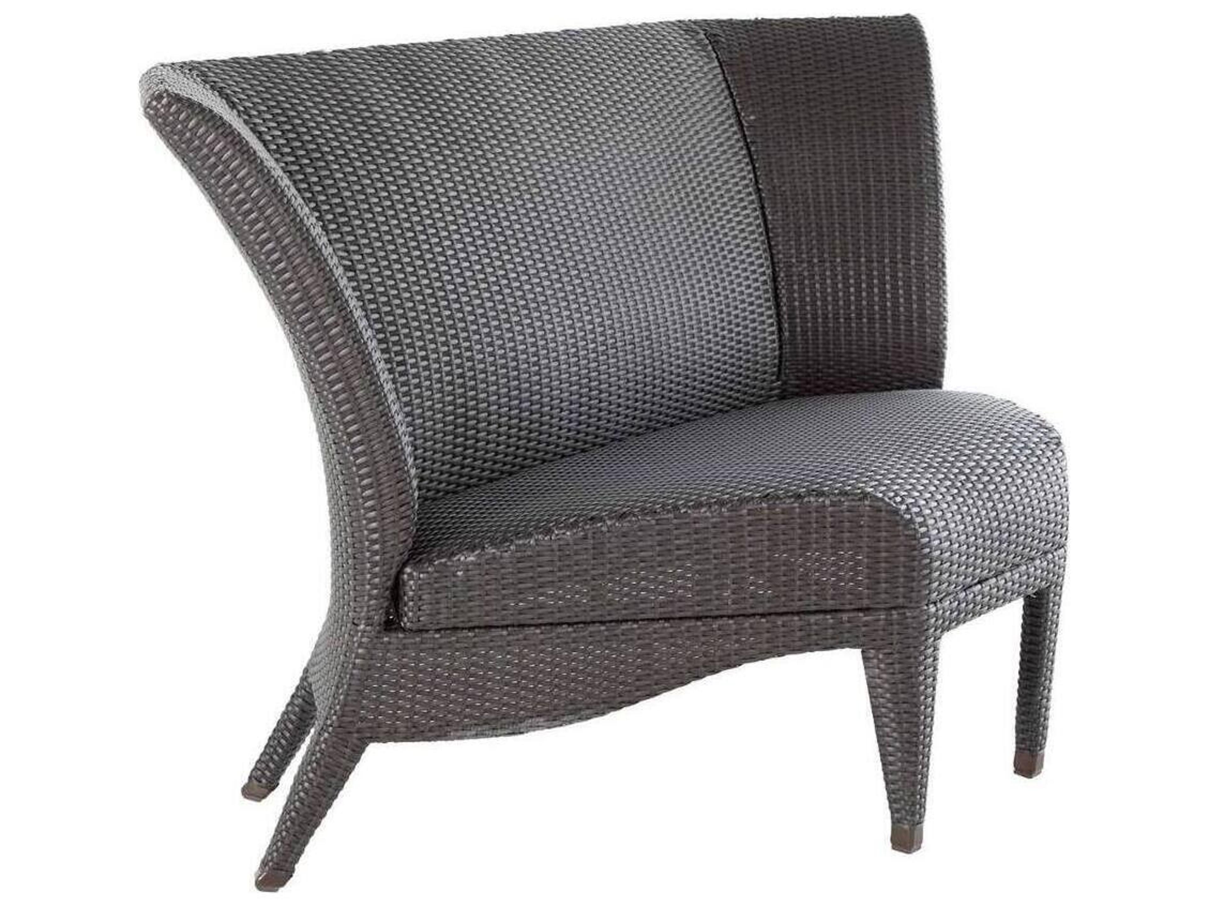 Athena Plus Wicker Curved Corner Outdoor Lounge Chair