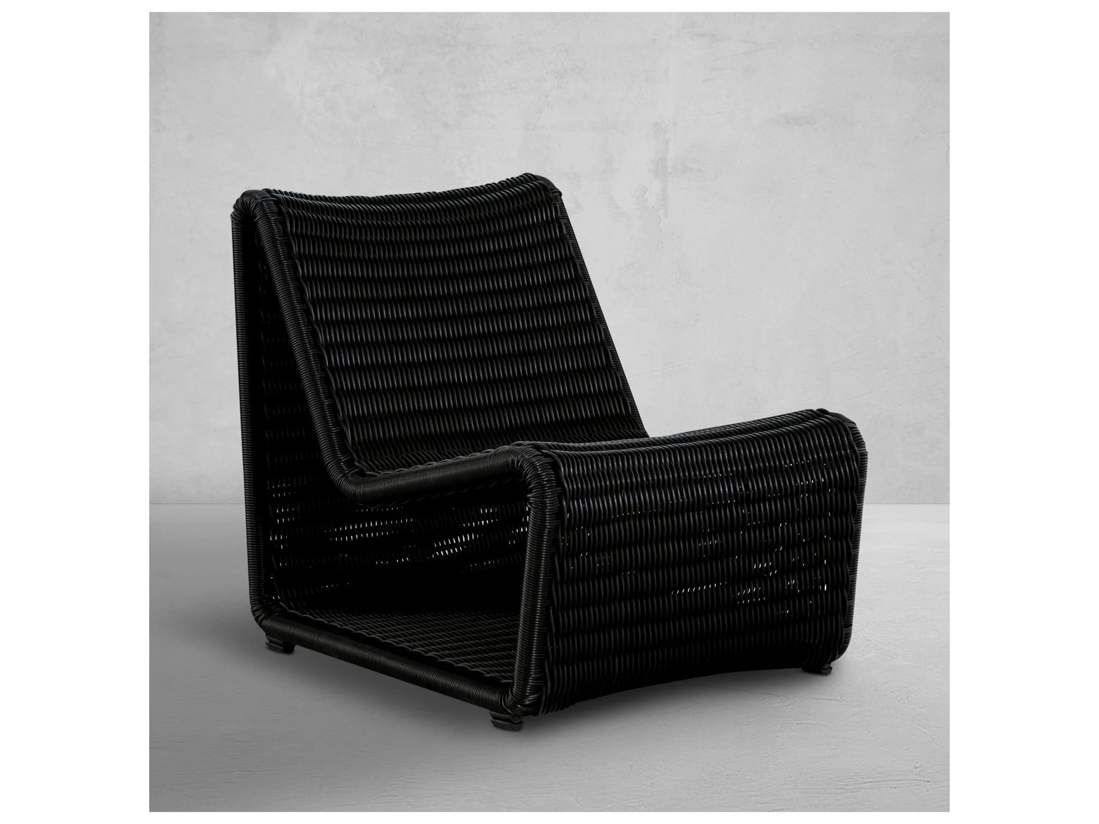 Como Wicker Lounge Raffia