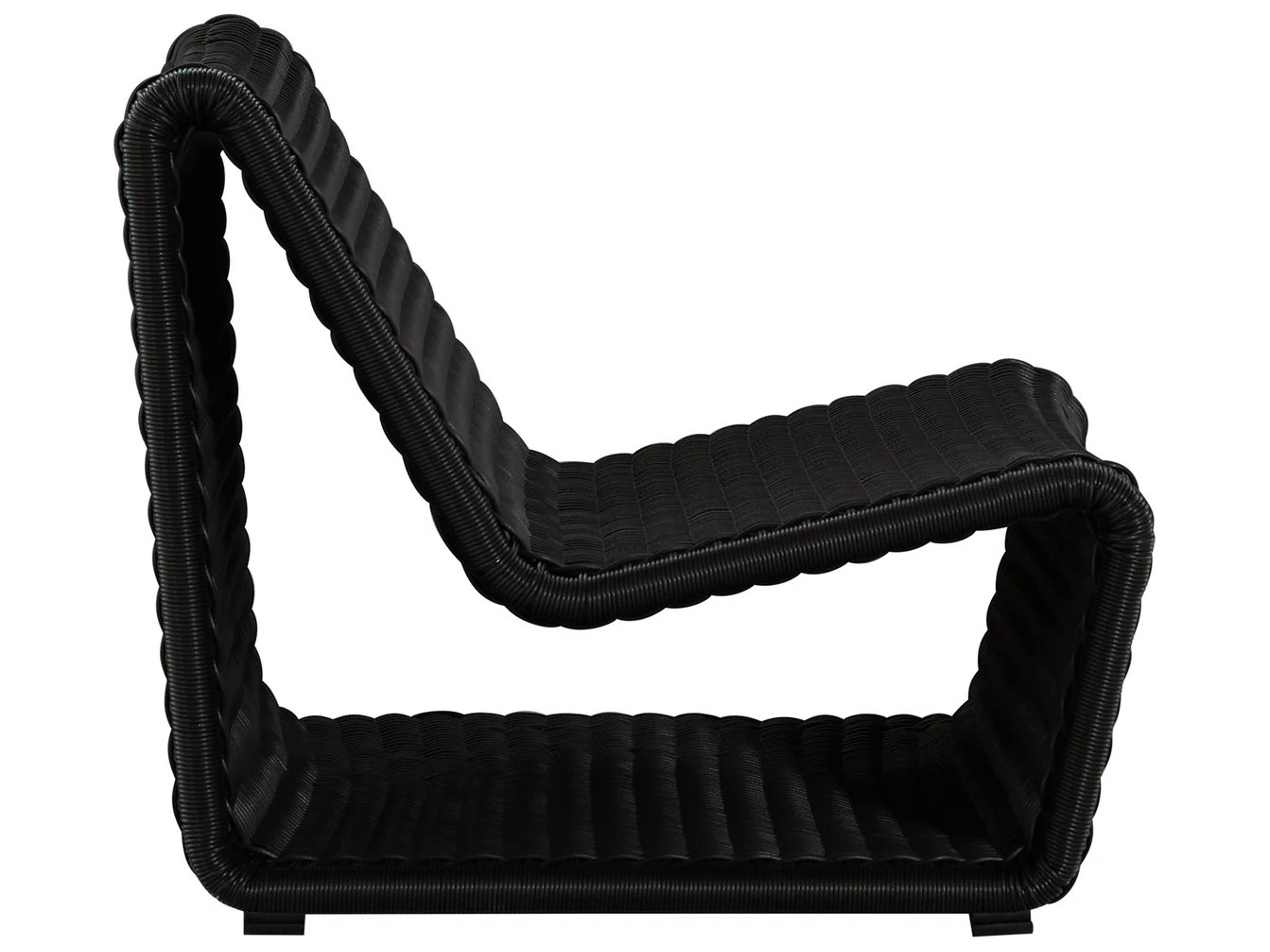 Summer Classics Como Wicker Lounge Raffia