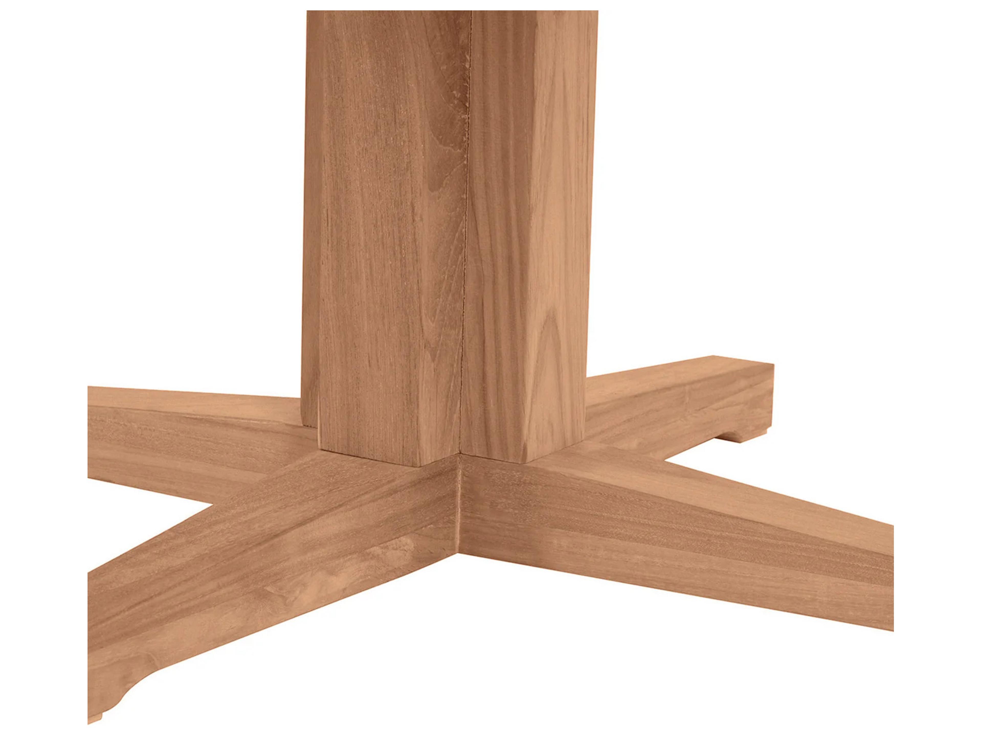 Summer Classics Club Teak Pedestal Base