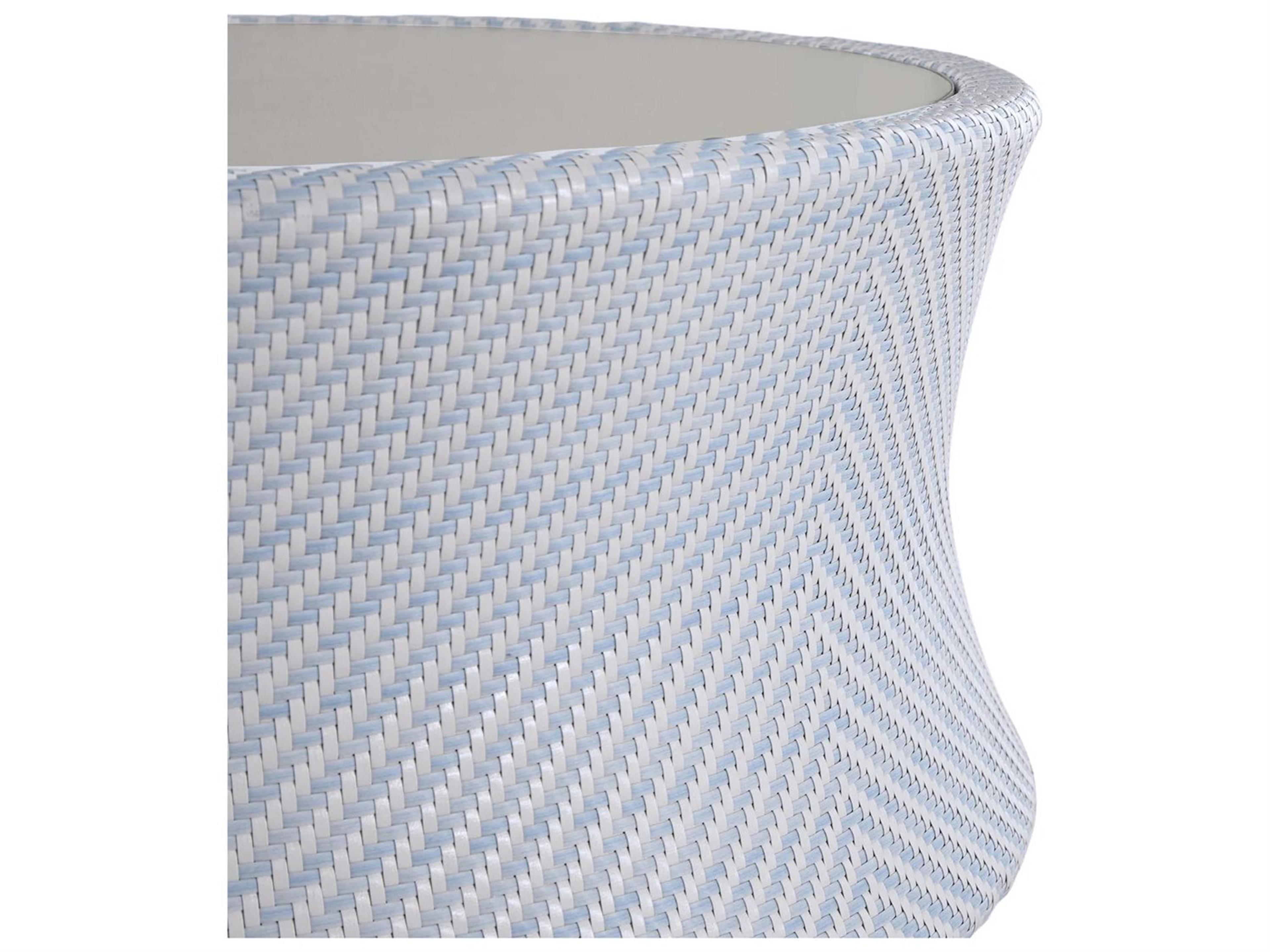 Summer Classics Bari N-Dura Resin Wicker  39.5" Round Coffee Table