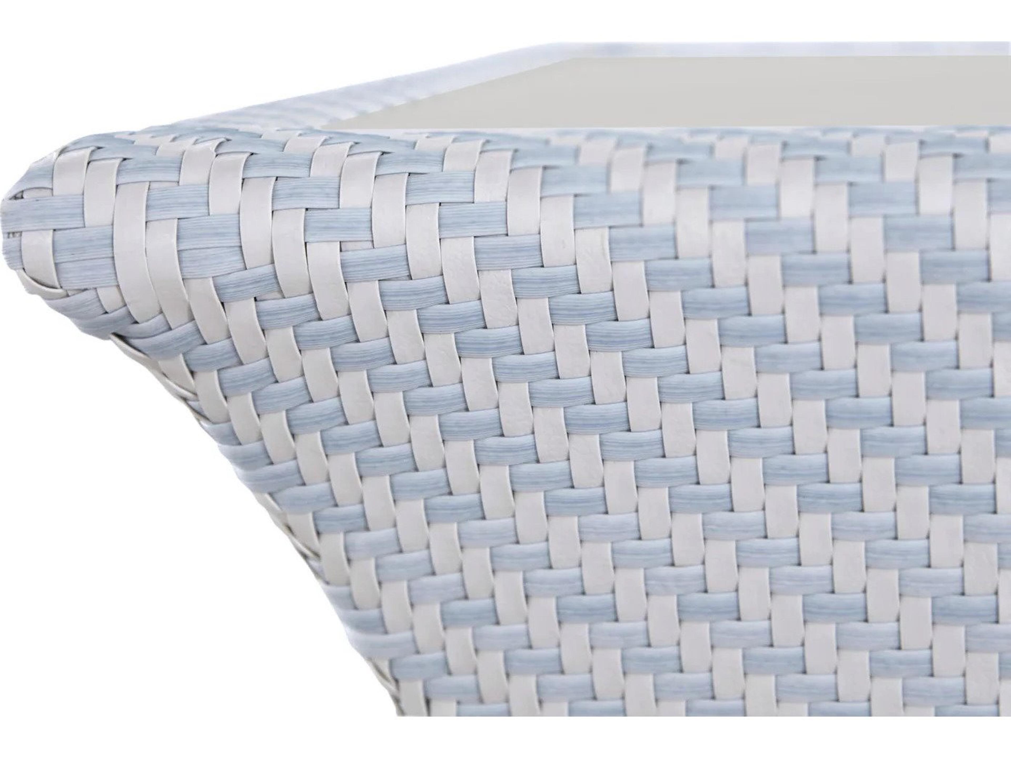 Summer Classics Bari N-Dura Resin Wicker 19.75" Square End Table