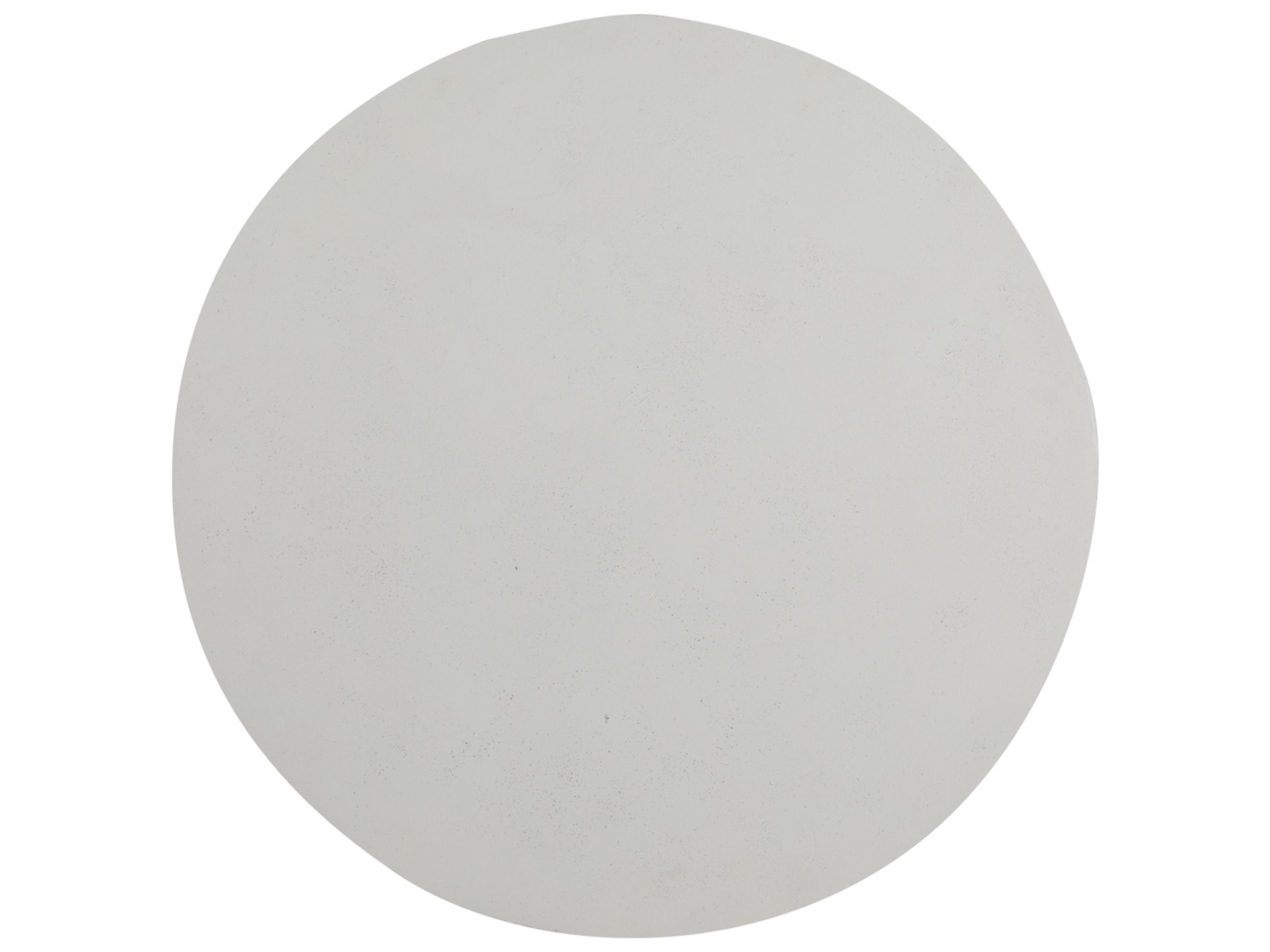 Summer Classics Cast Stone Brant Round Outdoor Patio Coffee Table