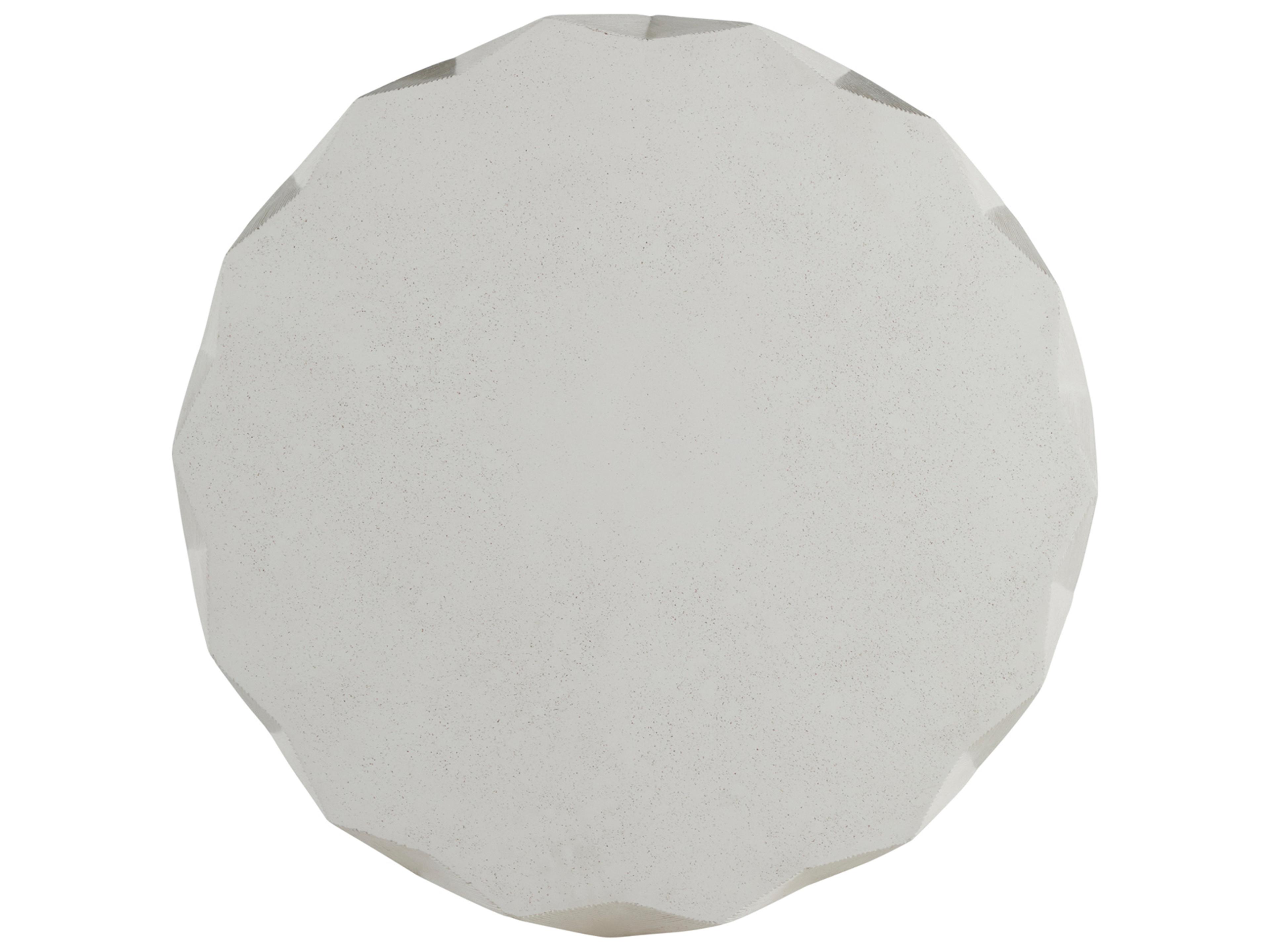 Summer Classics Cast Stone Mandarin Round Patio Coffee Table
