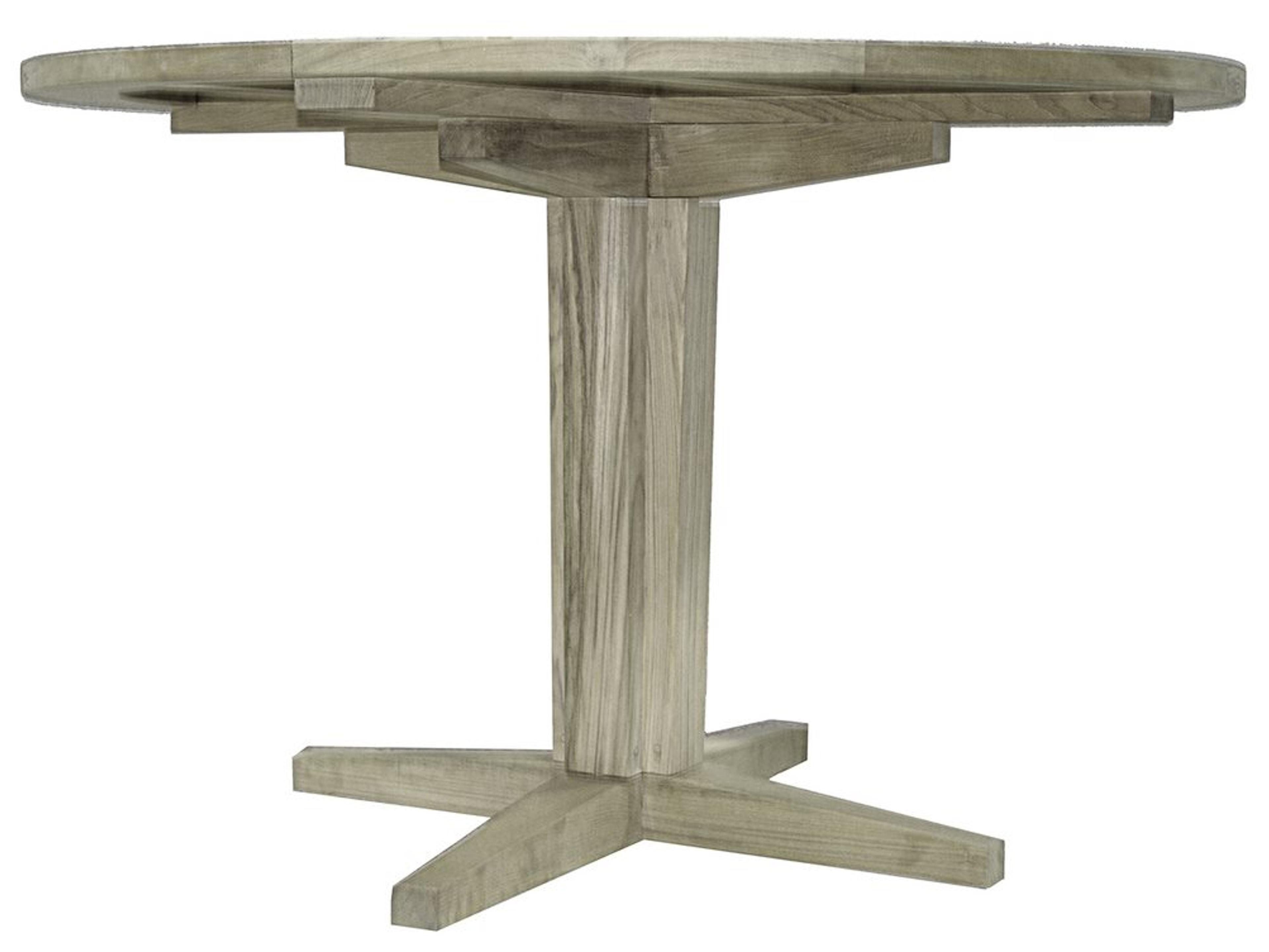 Club Teak Round Patio Dining Table