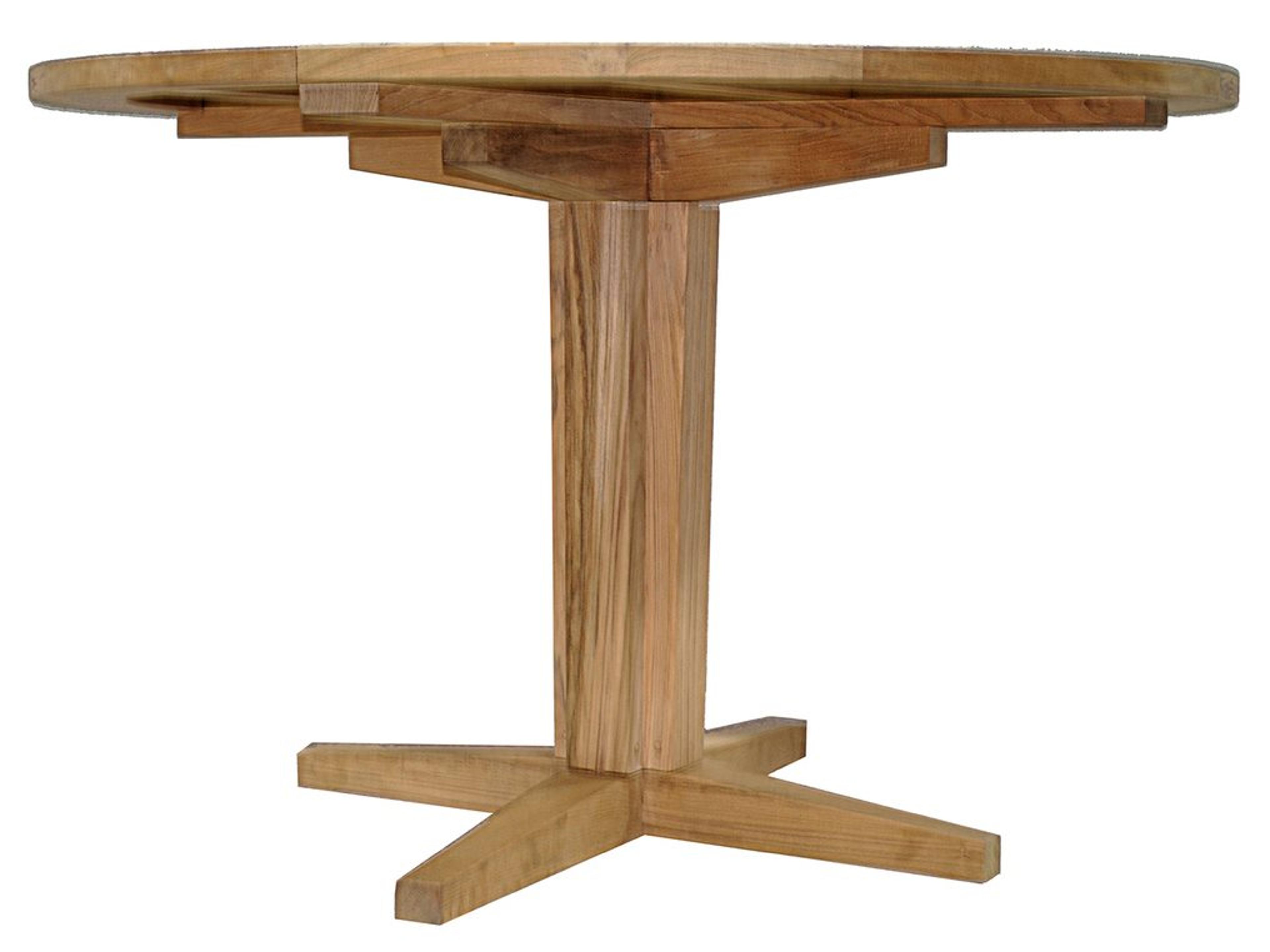 Summer Classics Club Teak Round Patio Dining Table