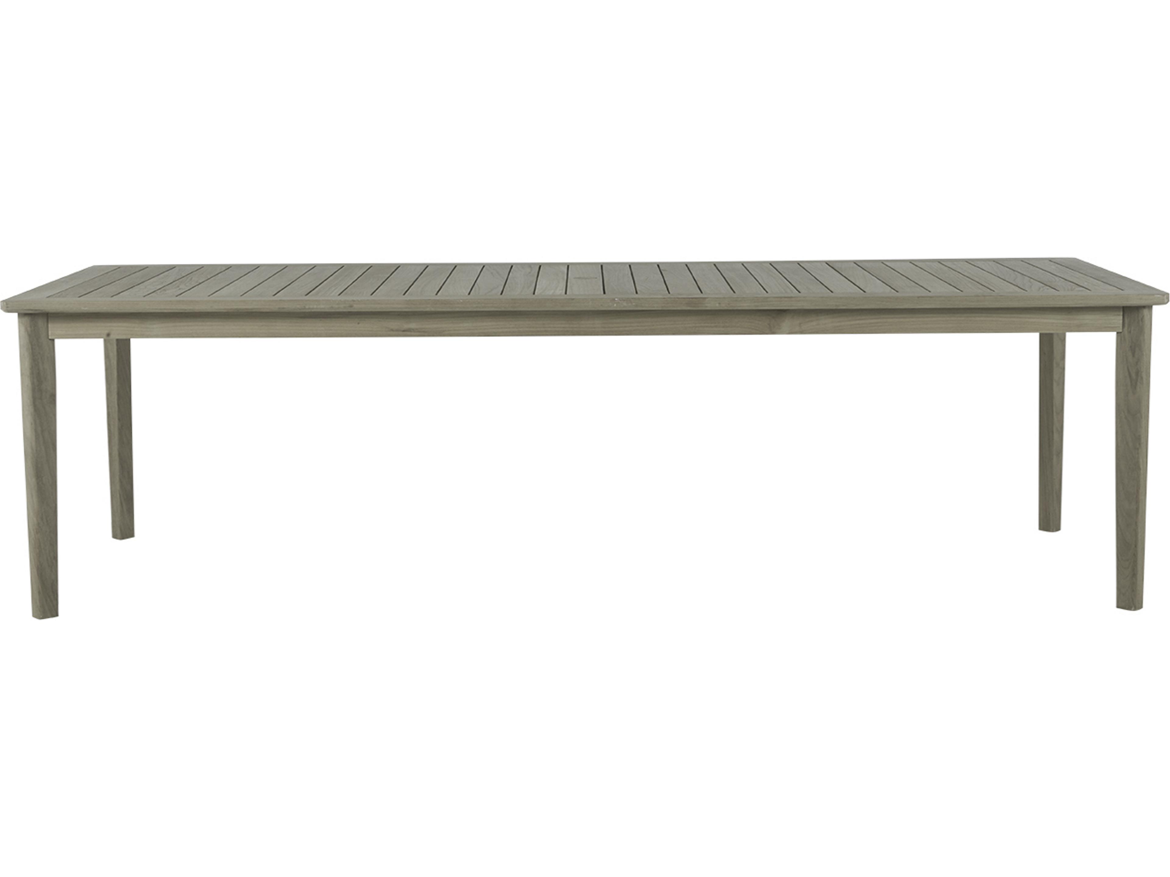 Summer Classics Woodlawn Teak Rectangular Outdoor Patio Dining Table