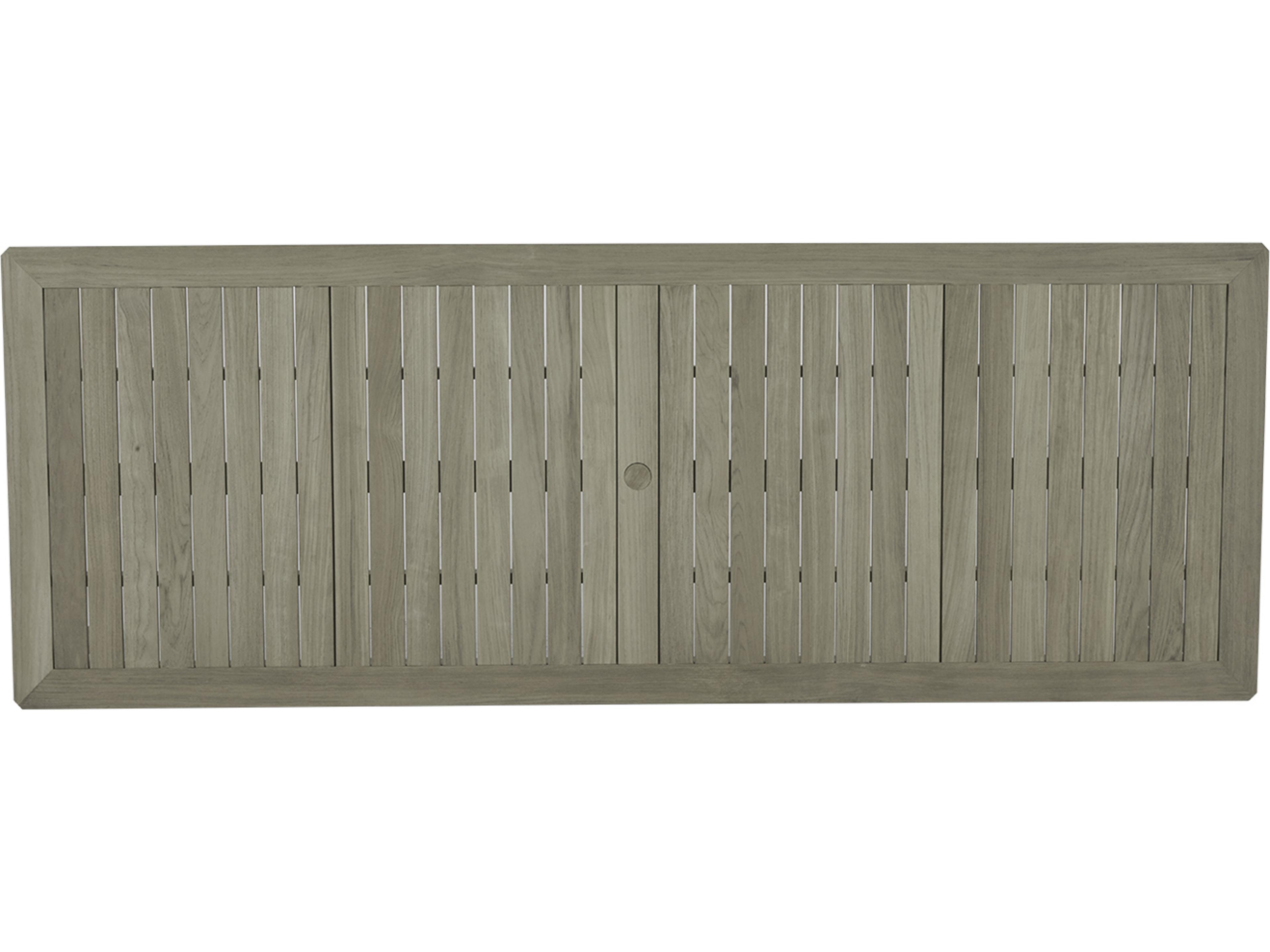 Summer Classics Woodlawn Teak Rectangular Outdoor Patio Dining Table