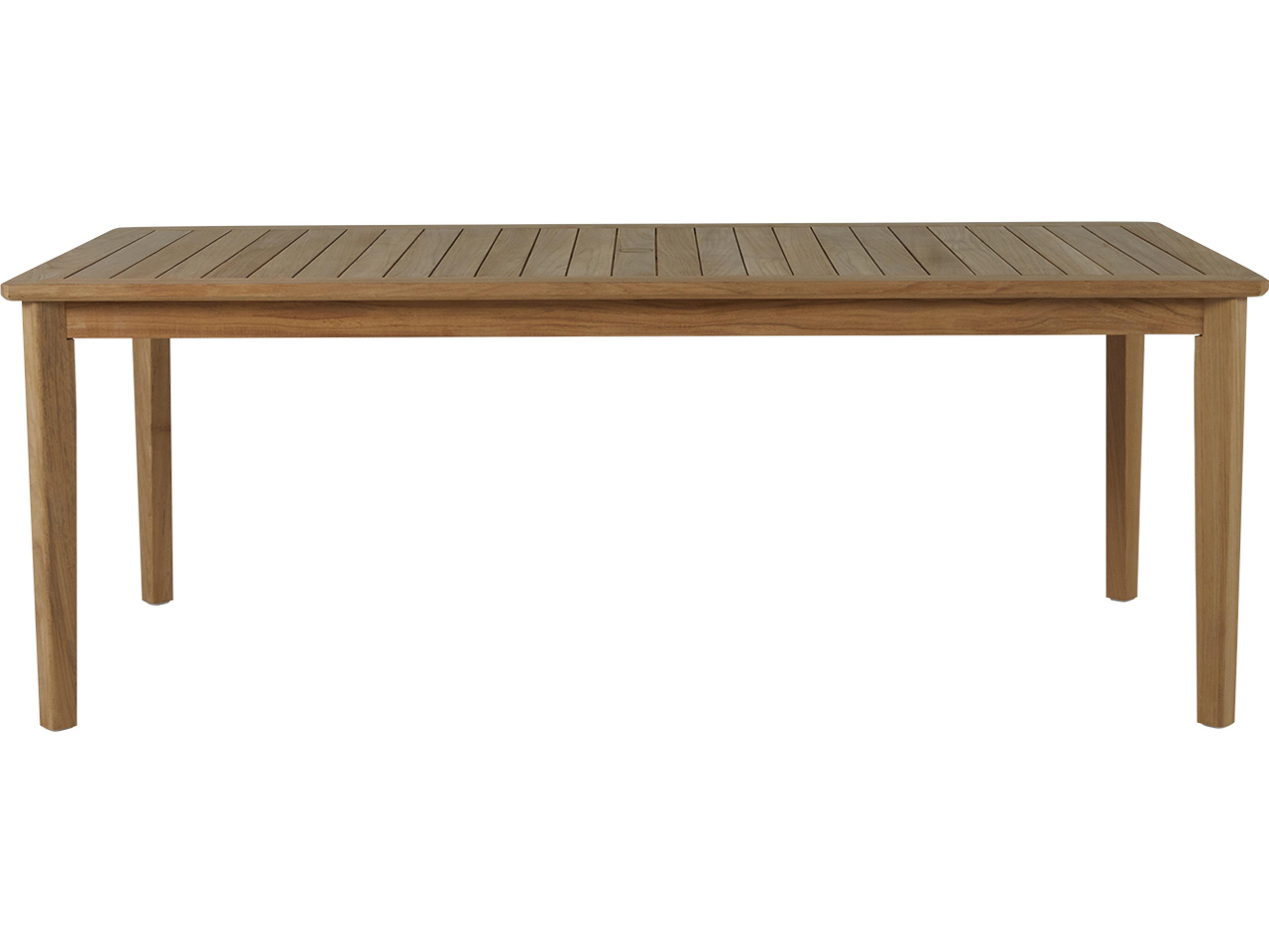 Summer Classics Woodlawn Teak Rectangular Patio Dining Table