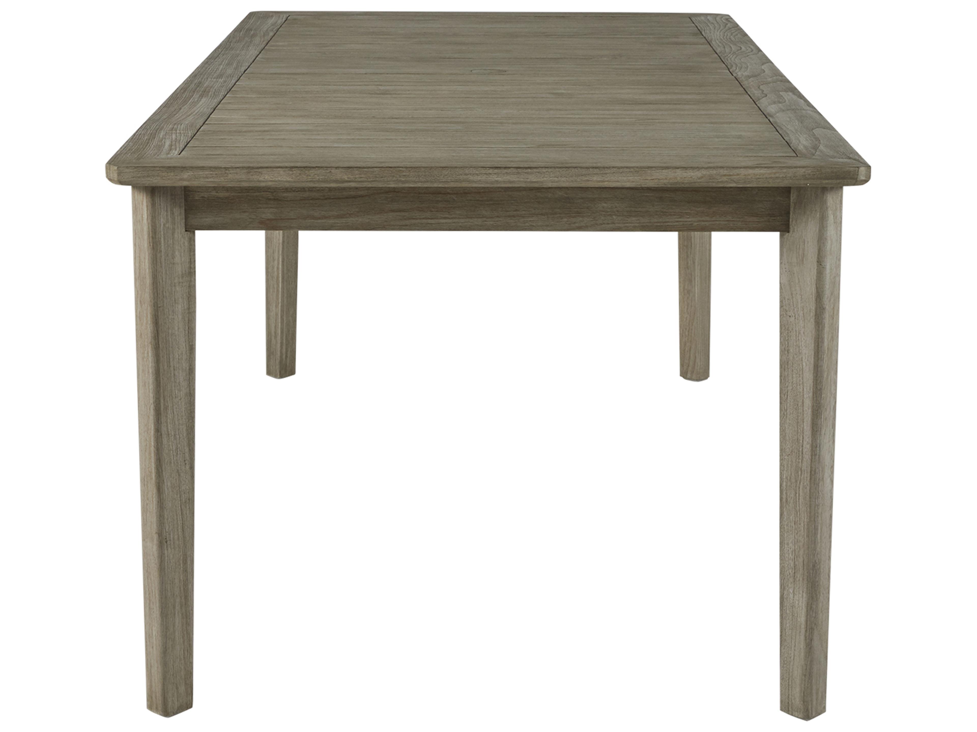 Summer Classics Woodlawn Teak Rectangular Patio Dining Table