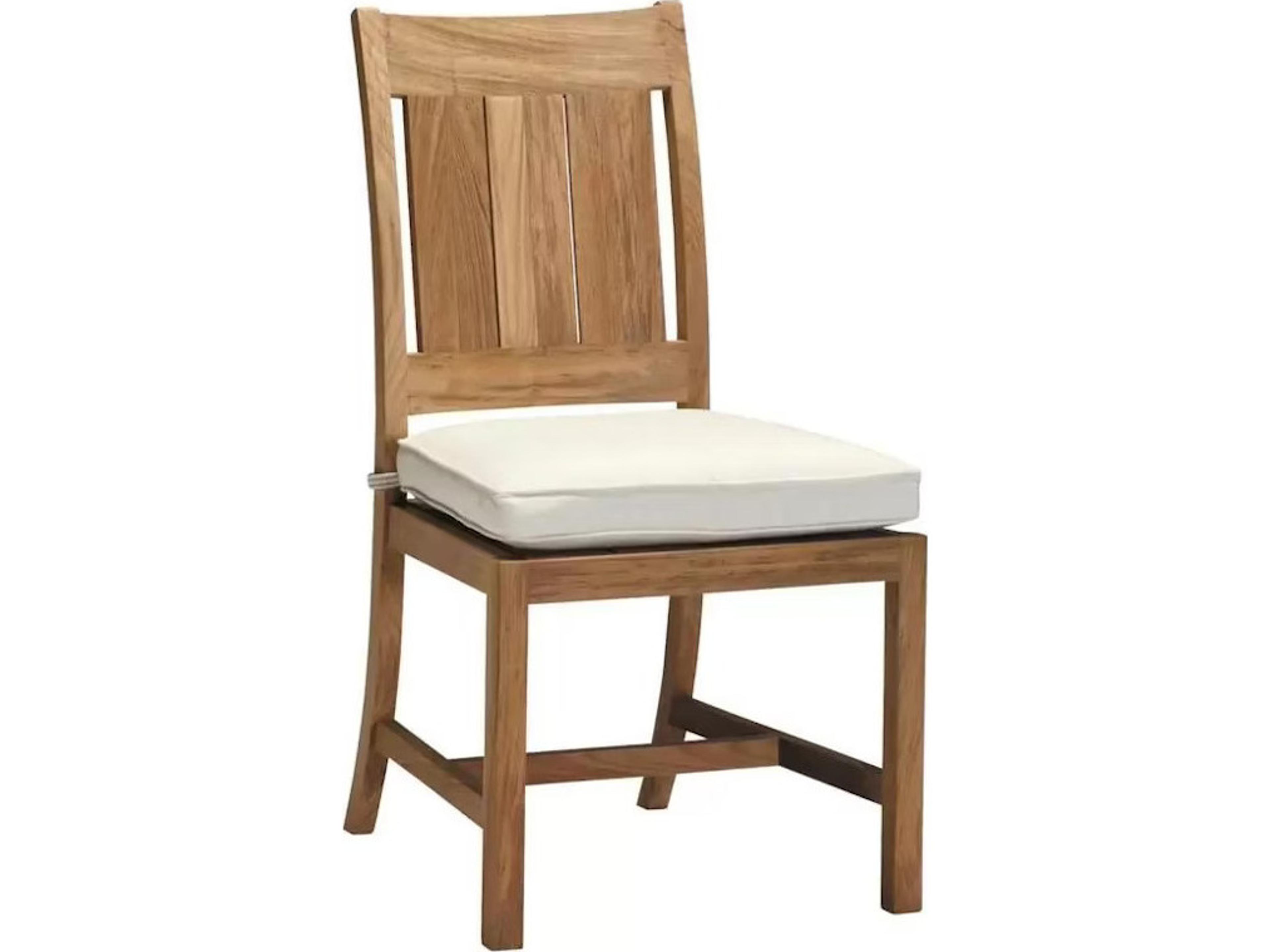 Croquet Teak Dining Side Chair