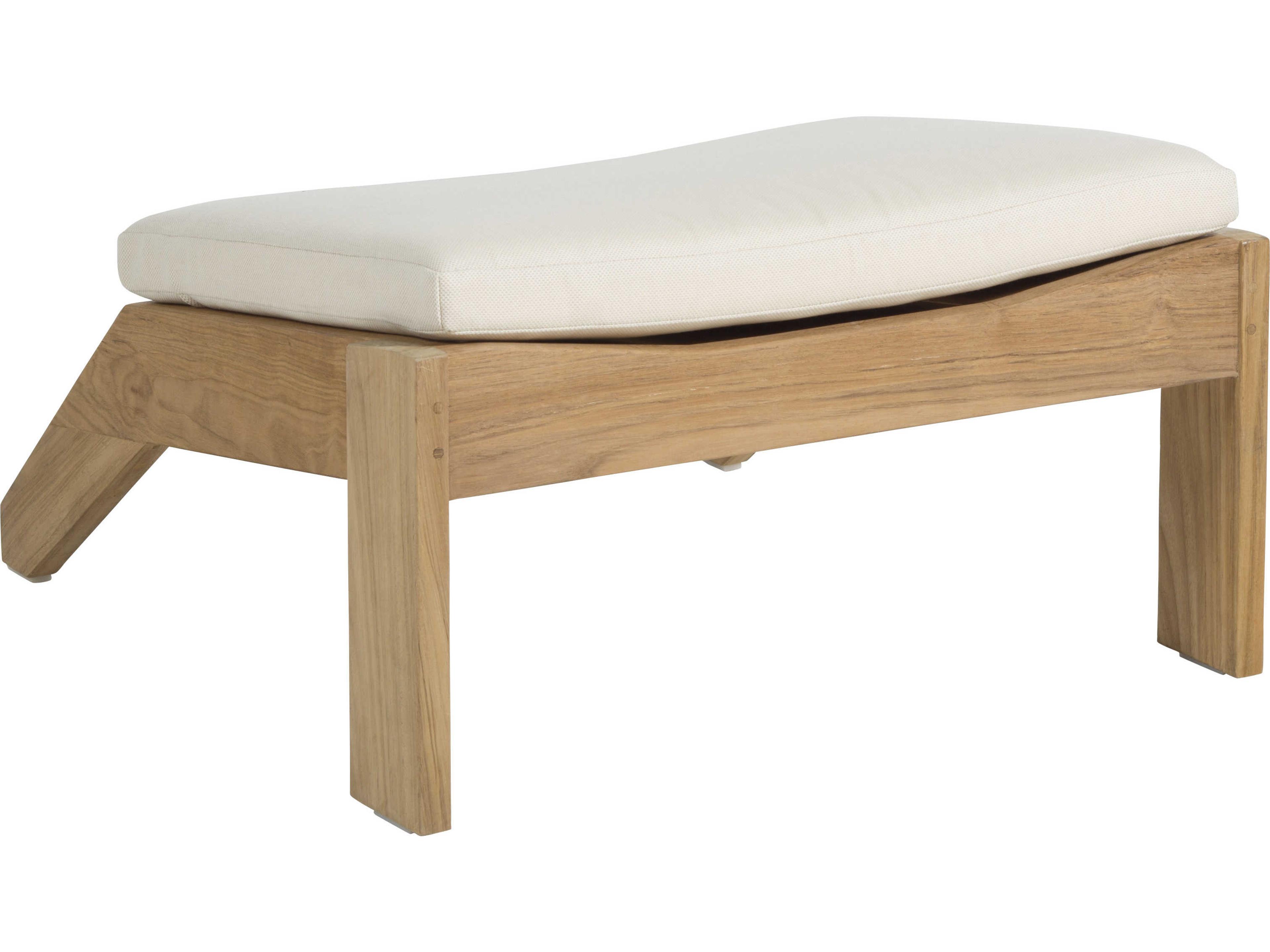 Summer Classics Ashland Teak Adirondack Outdoor Patio Ottoman