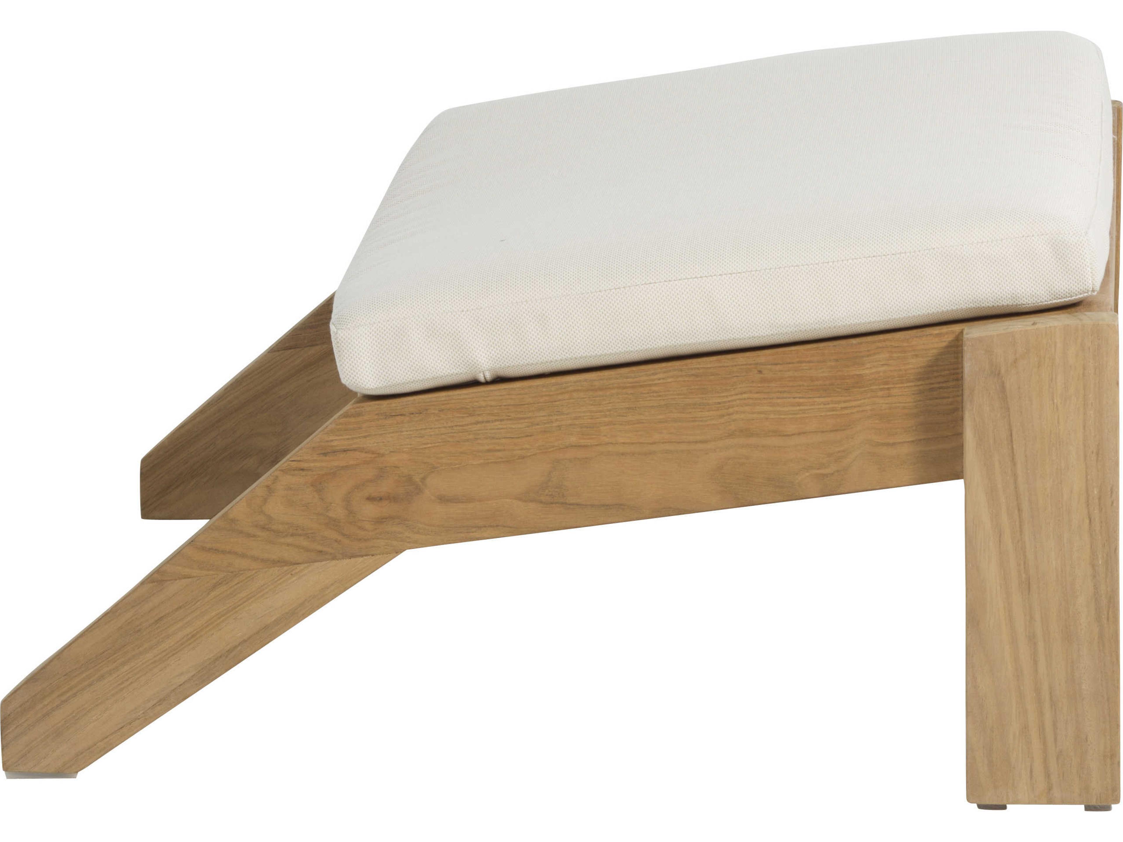 Summer Classics Ashland Teak Adirondack Outdoor Patio Ottoman