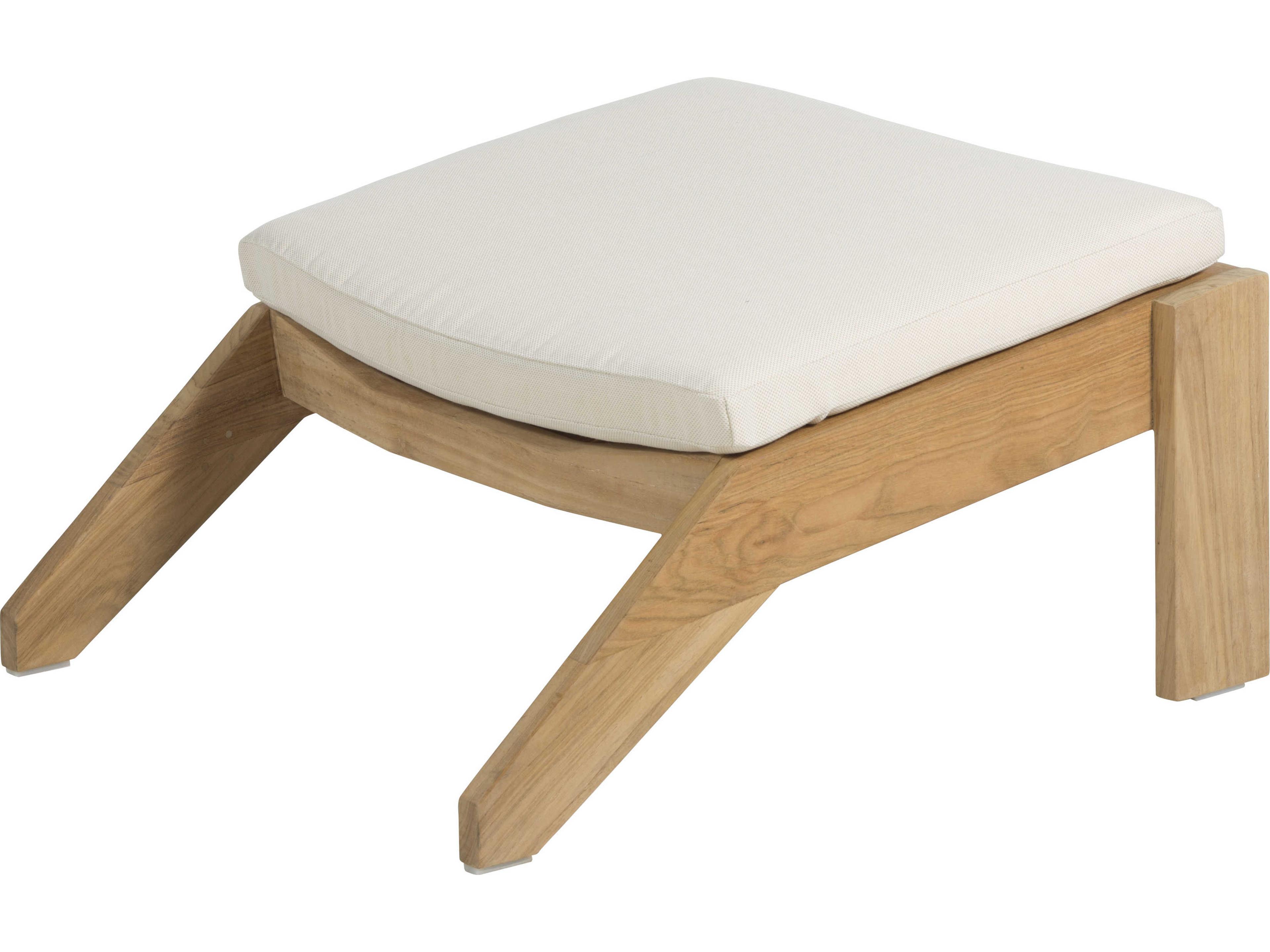 Summer Classics Ashland Teak Adirondack Outdoor Patio Ottoman