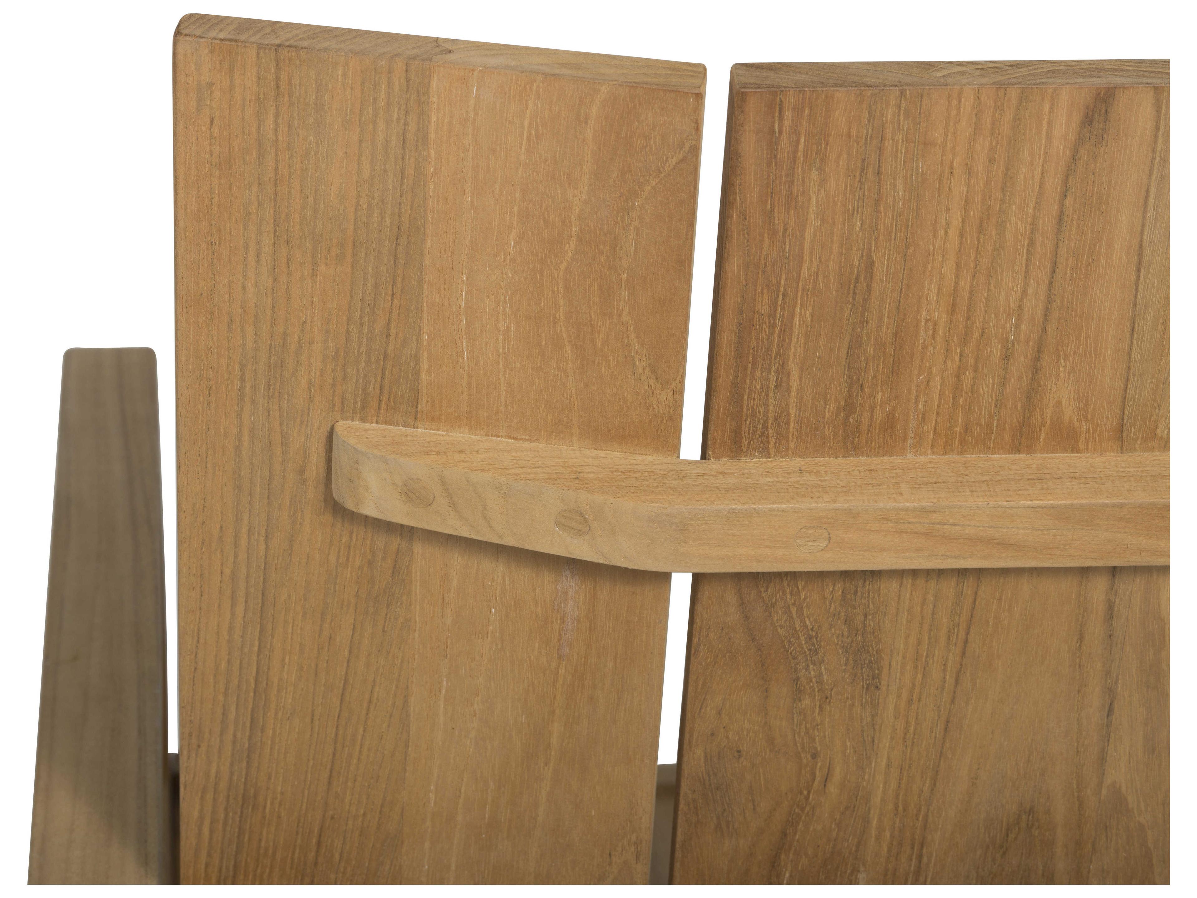 Summer Classics Ashland Teak Patio Dining Arm Chair