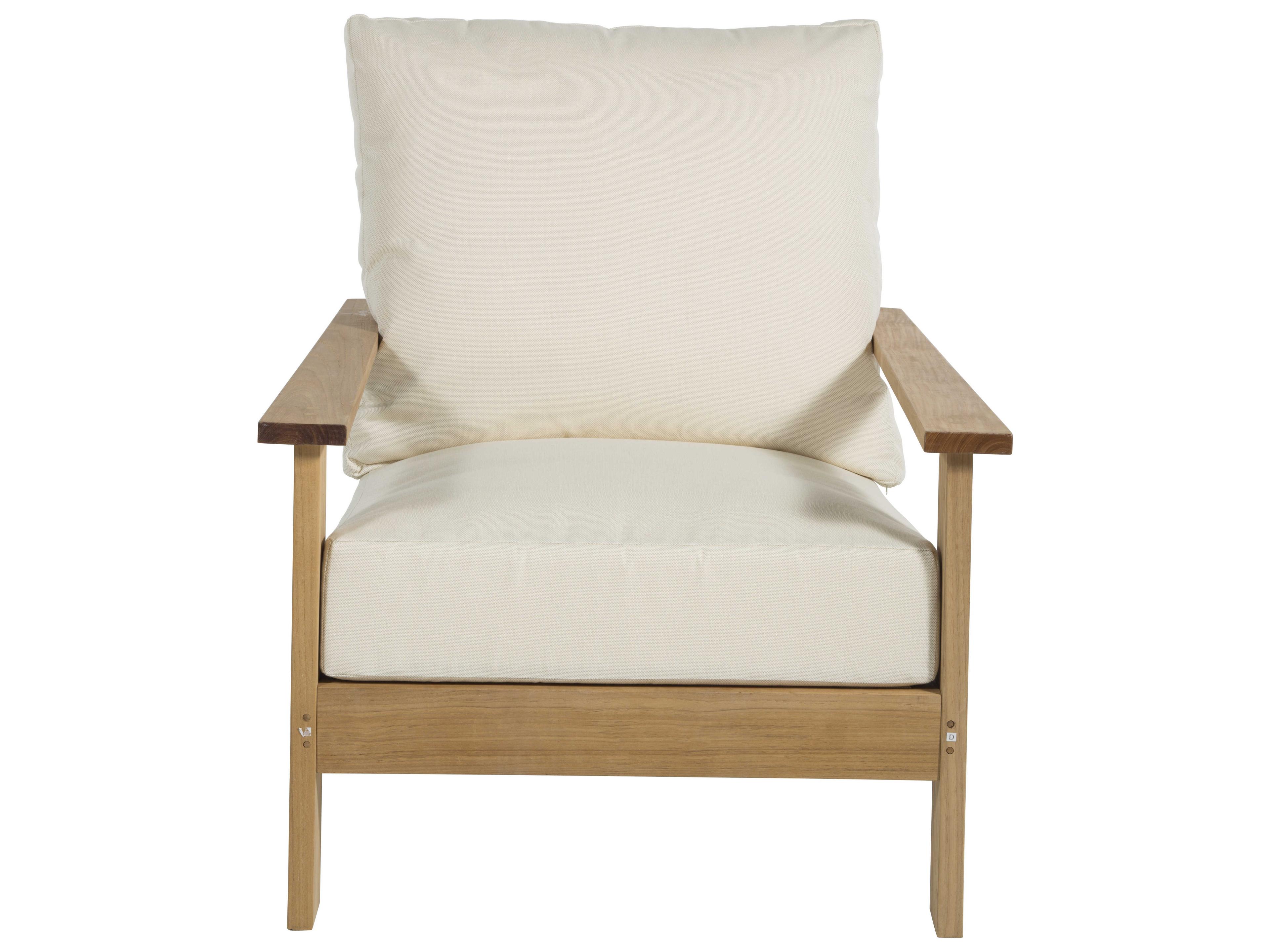 Summer Classics Ashland Teak Outdoor Patio Lounge Chair