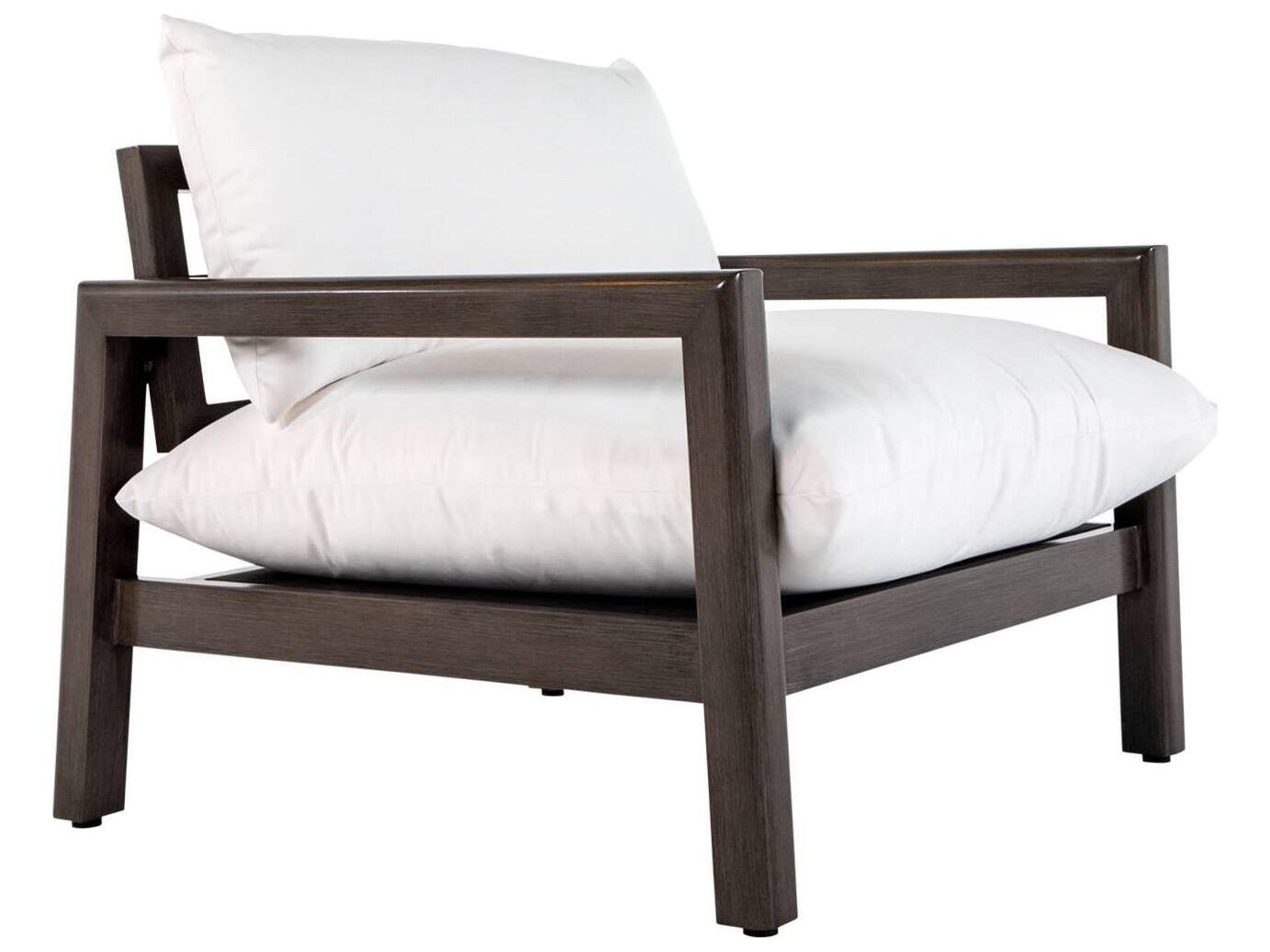 Summer Classics Monterey Aluminum Slate Grey Lounge Chair