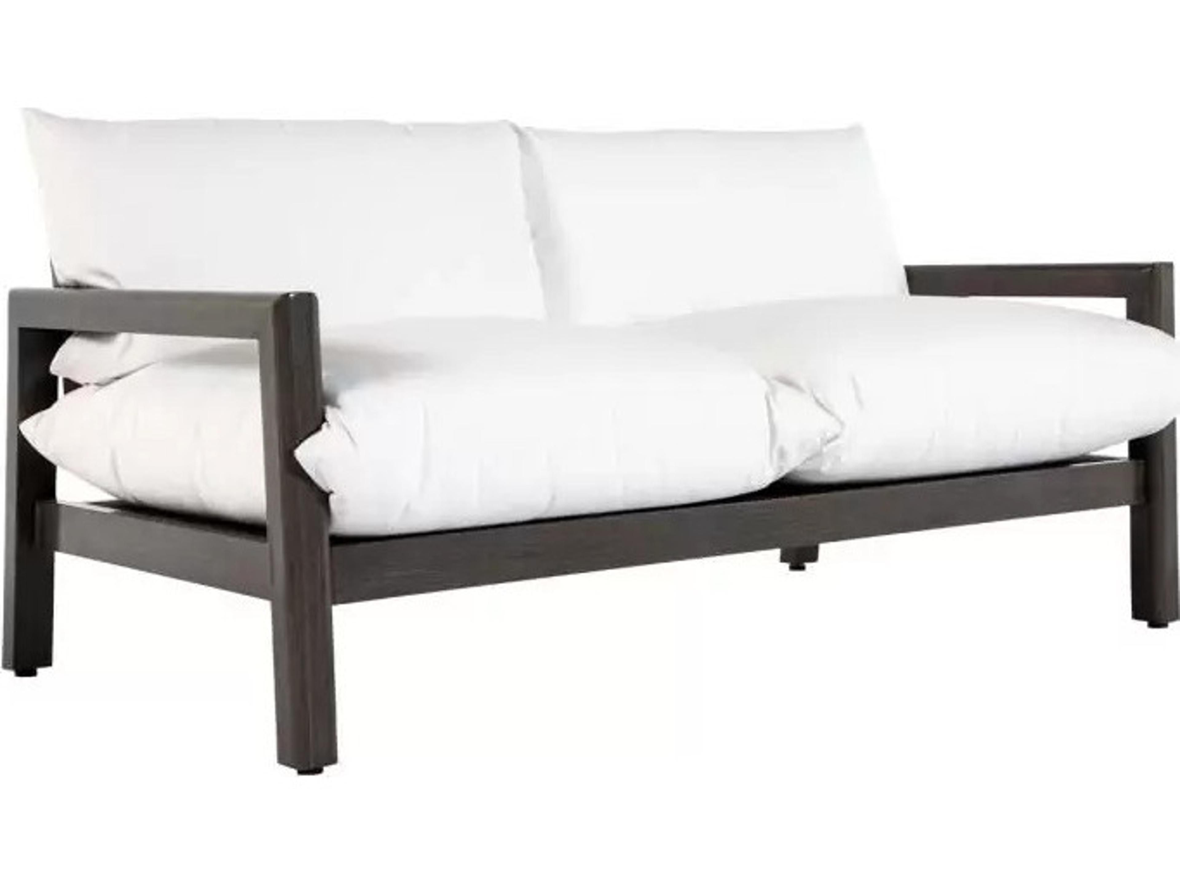 Monterey Aluminum Slate Grey Sofa