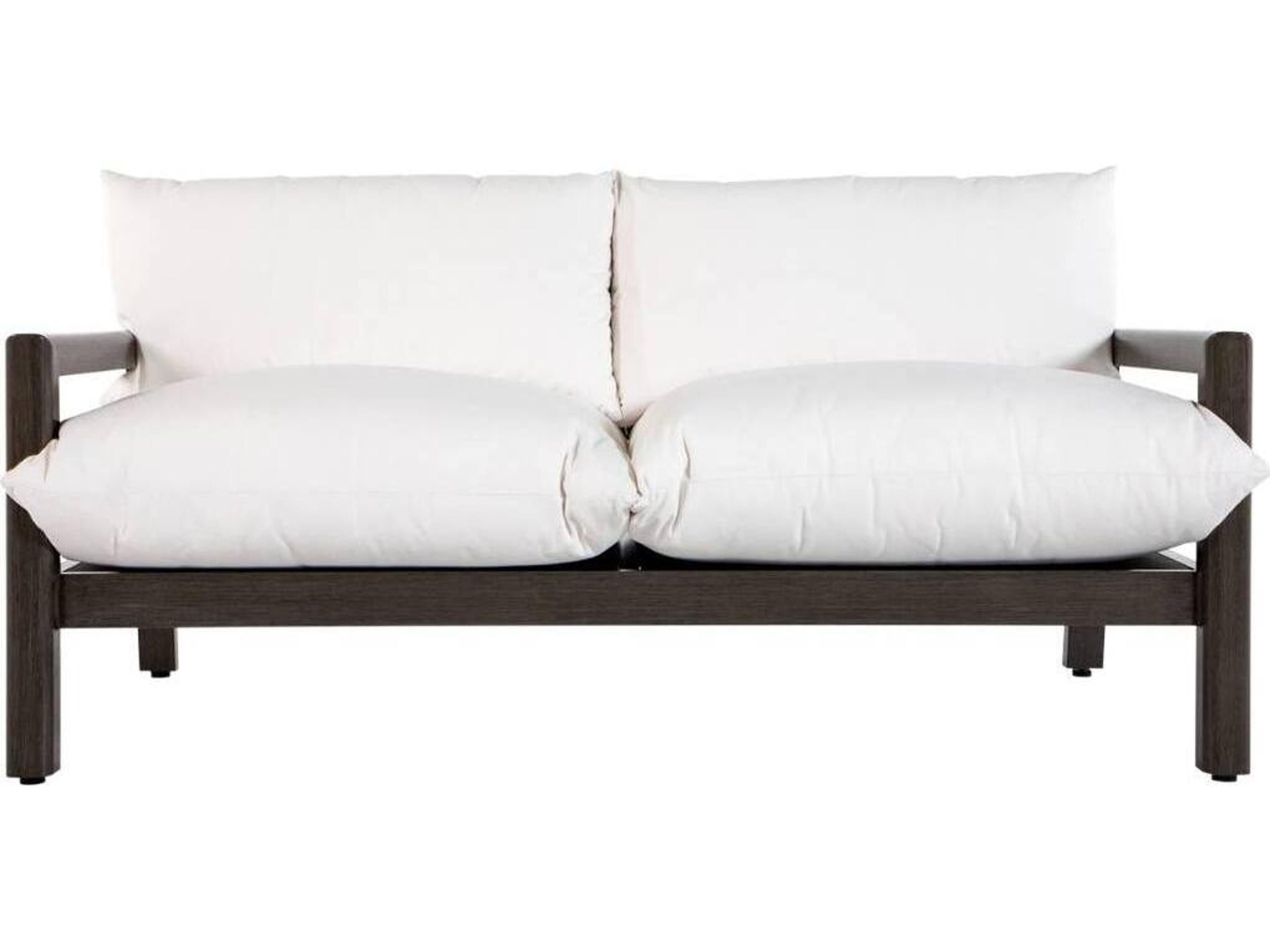 Summer Classics Monterey Aluminum Slate Grey Sofa