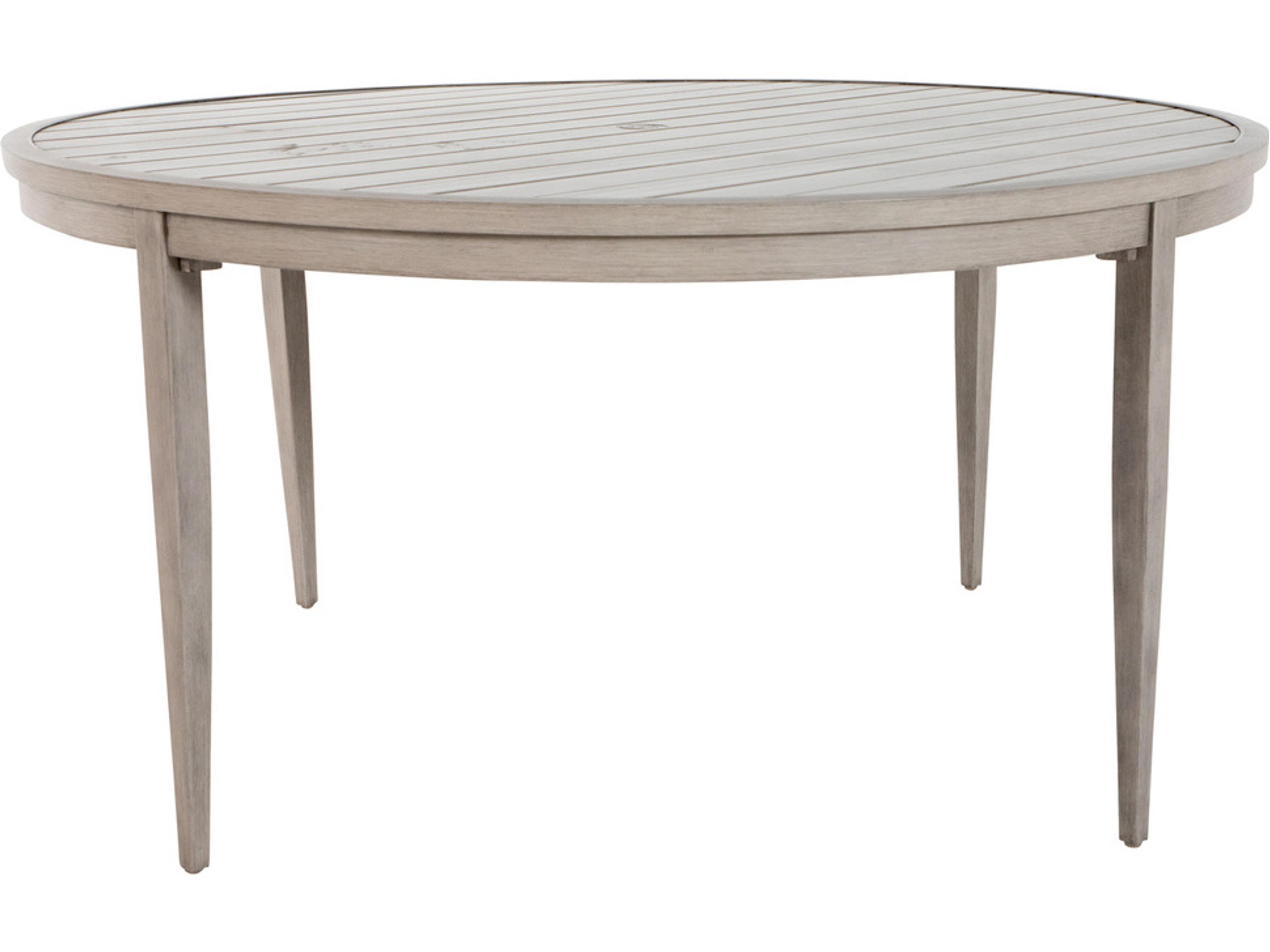 Summer Classics Brookside Aluminum Round Outdoor Dining Table