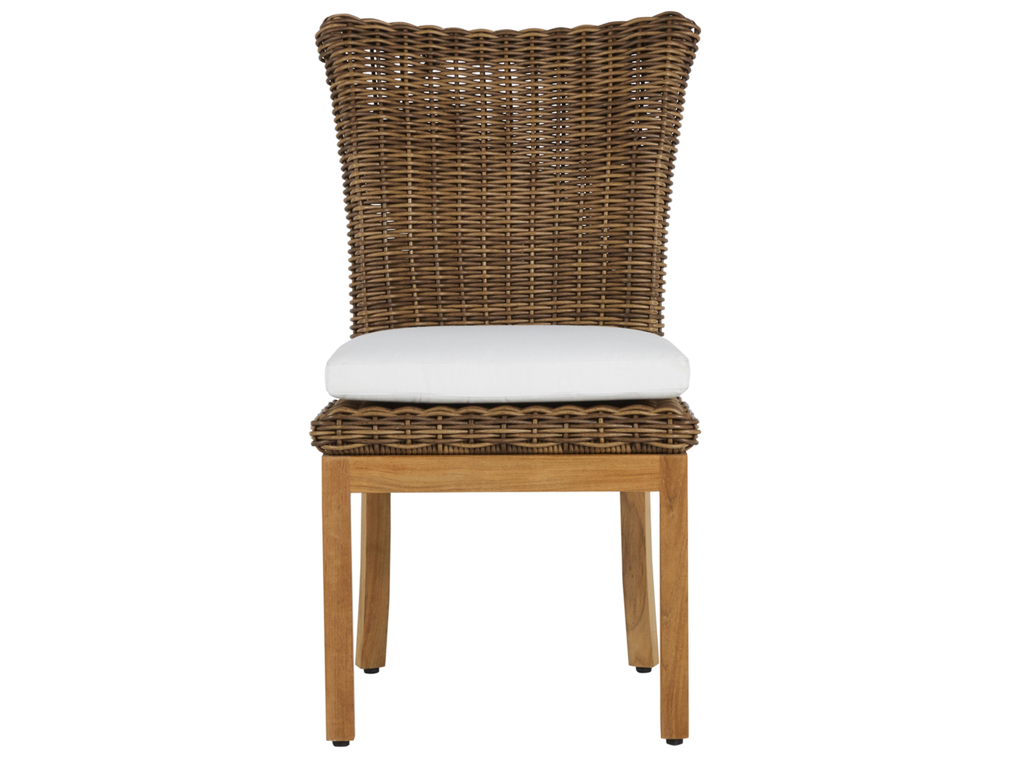 Summer Classics Montauk Wicker Patio Dining Side Chair