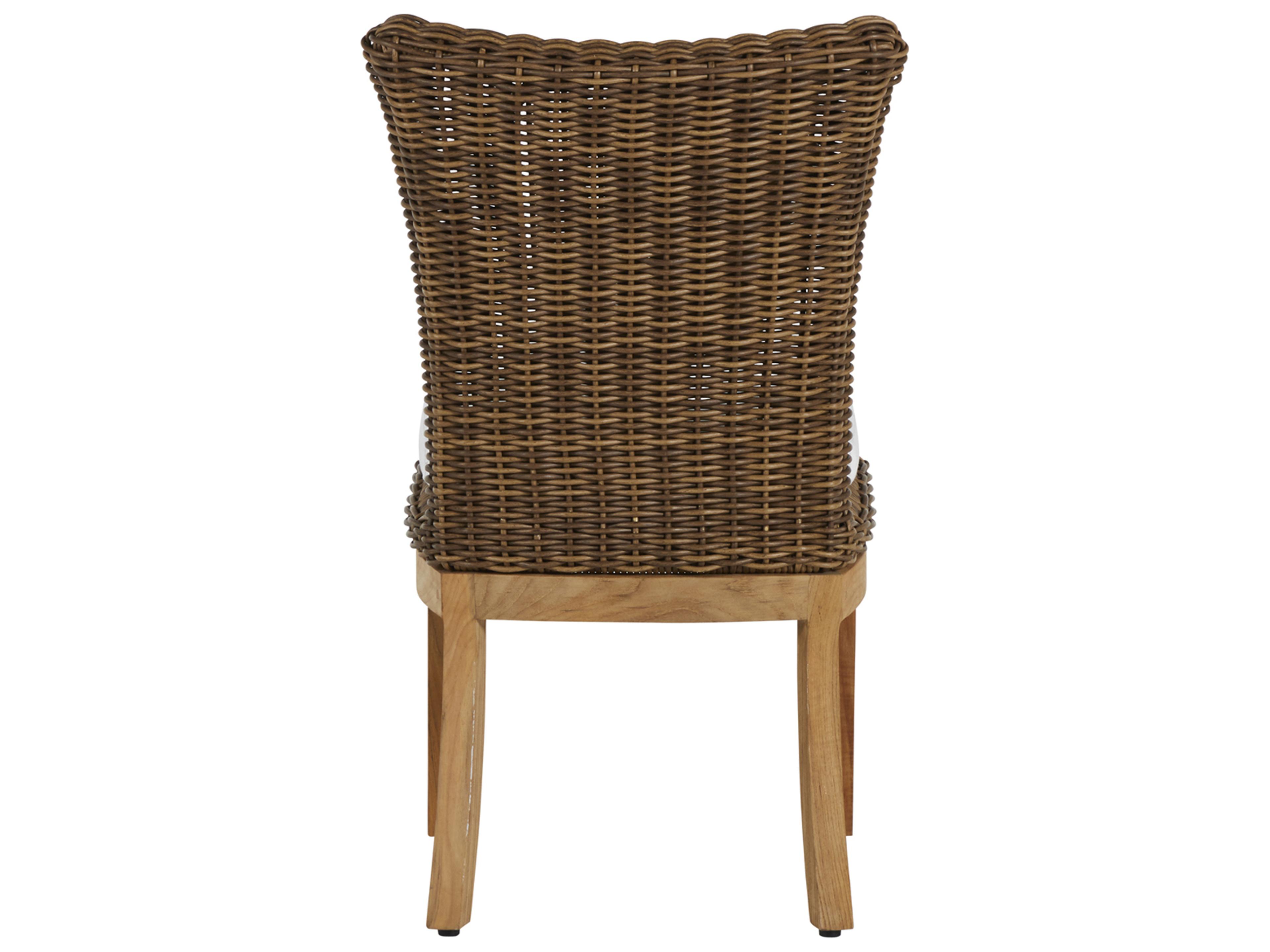 Summer Classics Montauk Wicker Patio Dining Side Chair