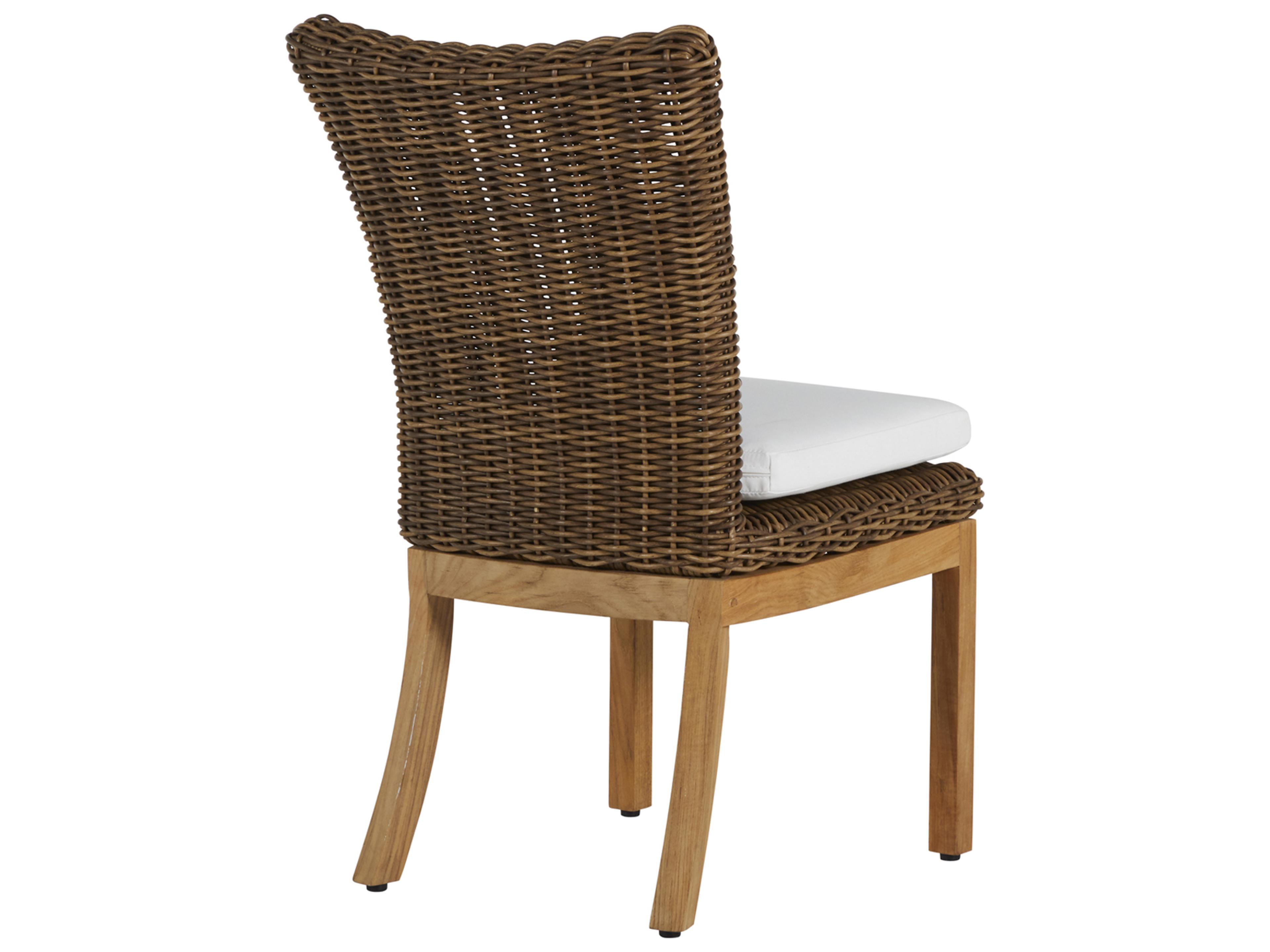 Summer Classics Montauk Wicker Patio Dining Side Chair