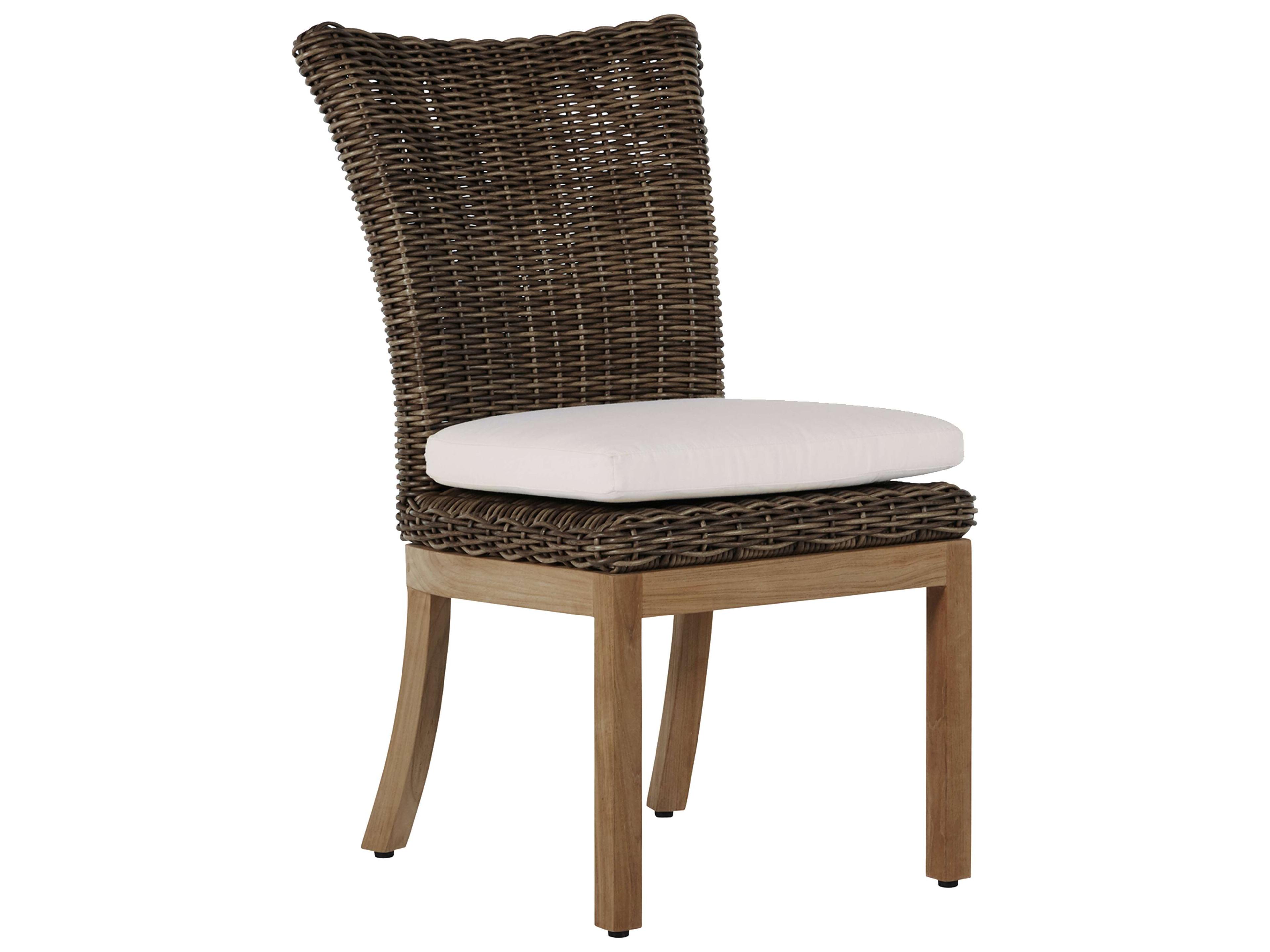 Montauk Quick Ship Resin Teak Dining Chair