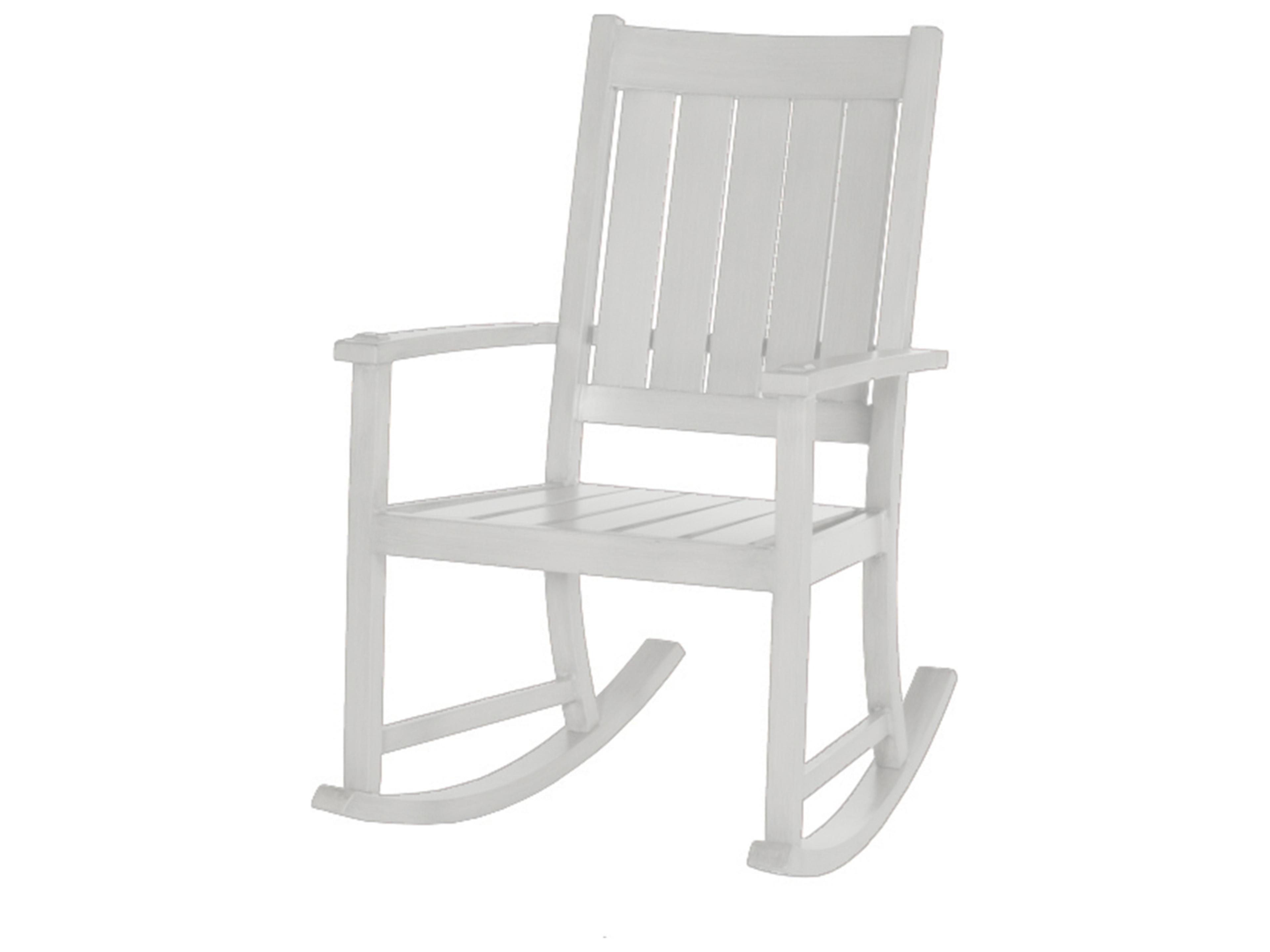 Summer Classics Club Aluminum Slatted Rocker Patio Lounge Chair