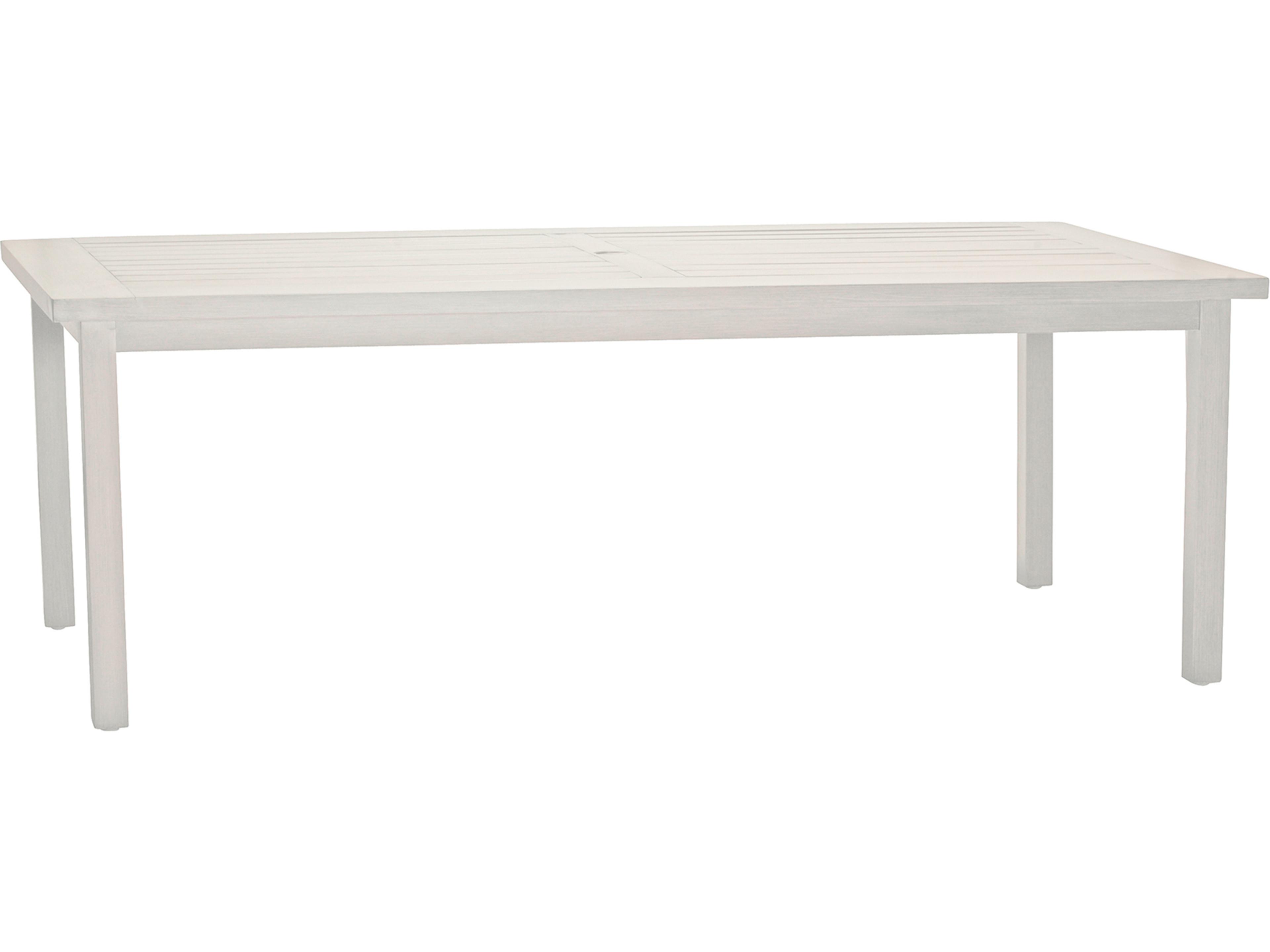 Summer Classics Club Aluminum Rectangular Dining Table