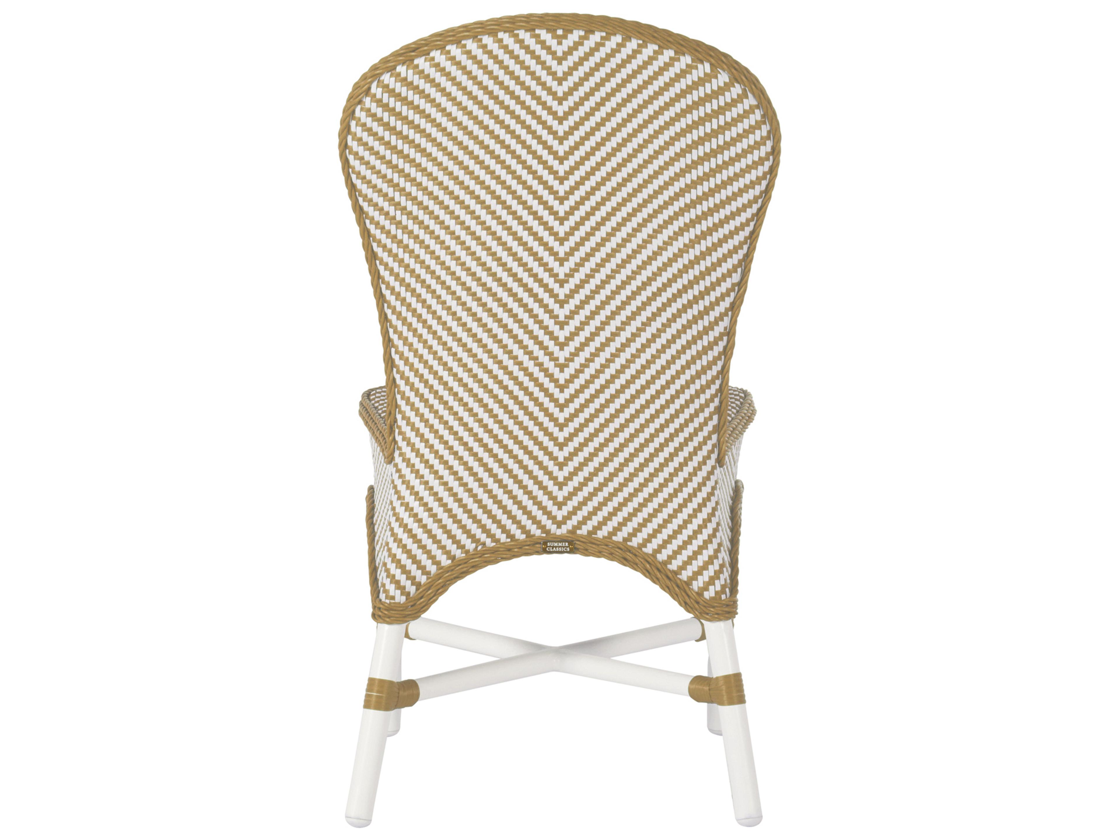 Summer Classics Savoy Aluminum Outdoor Dining Side Chair