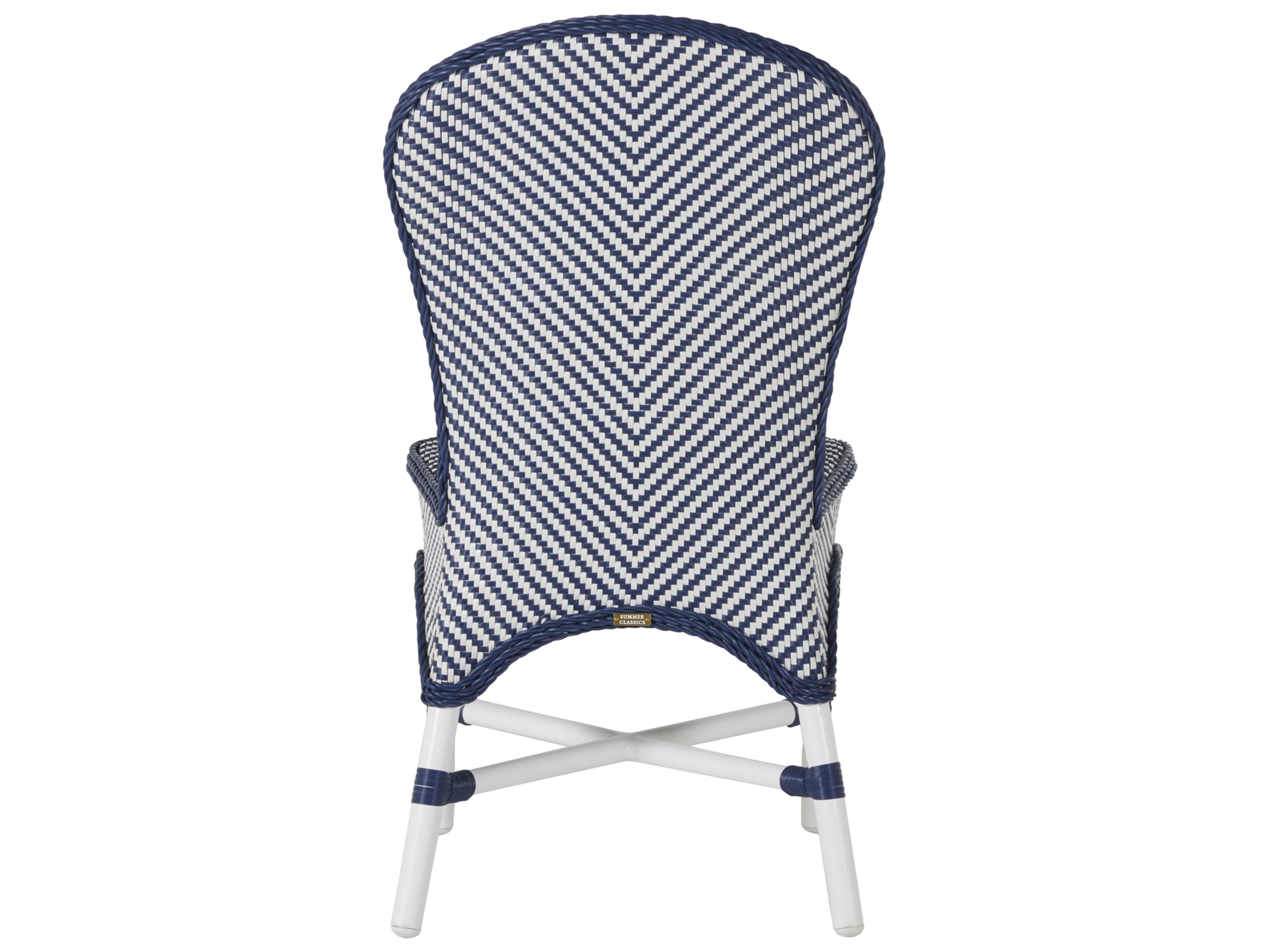 Summer Classics Savoy Aluminum Outdoor Dining Side Chair