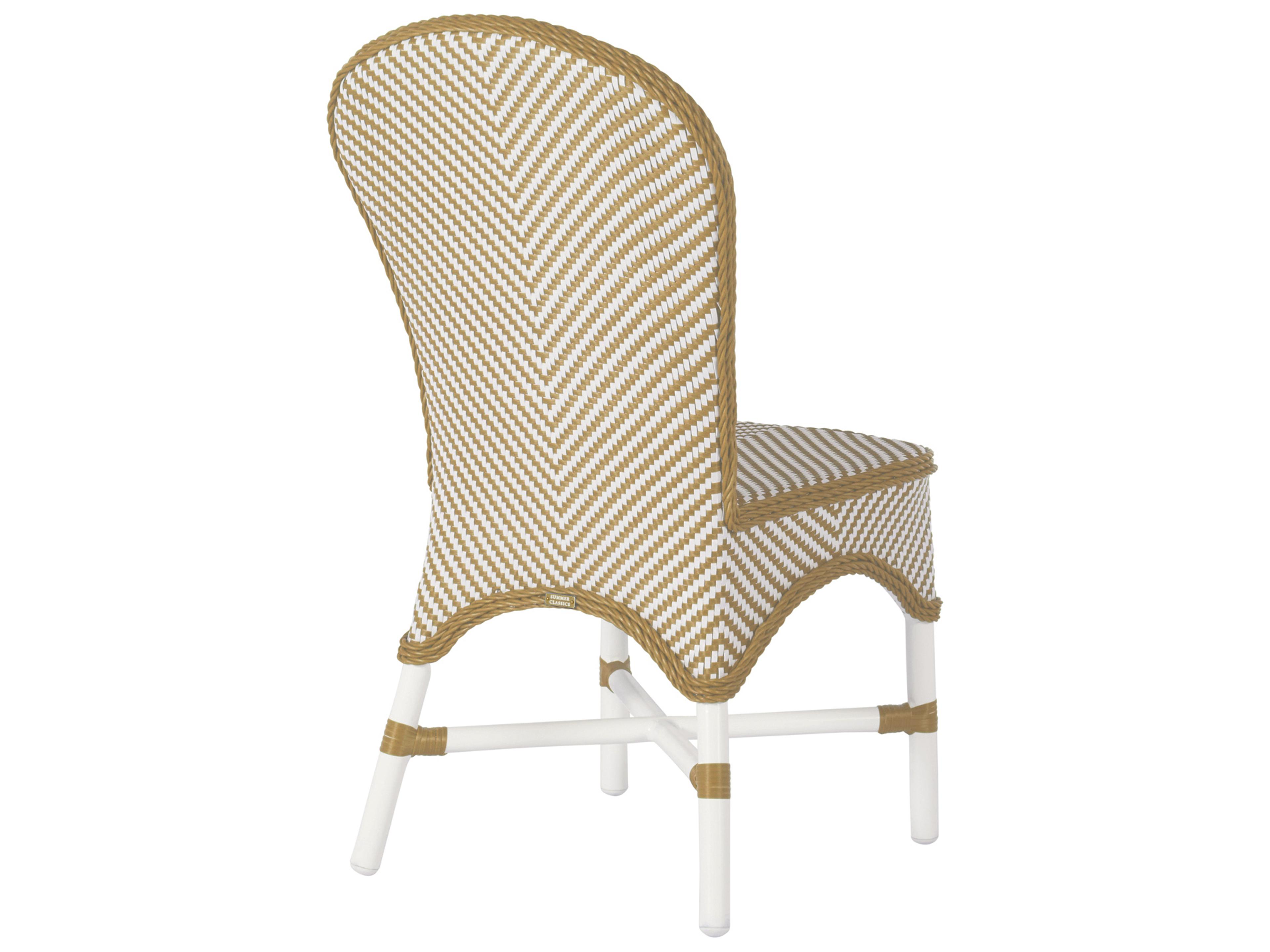 Summer Classics Savoy Aluminum Outdoor Dining Side Chair