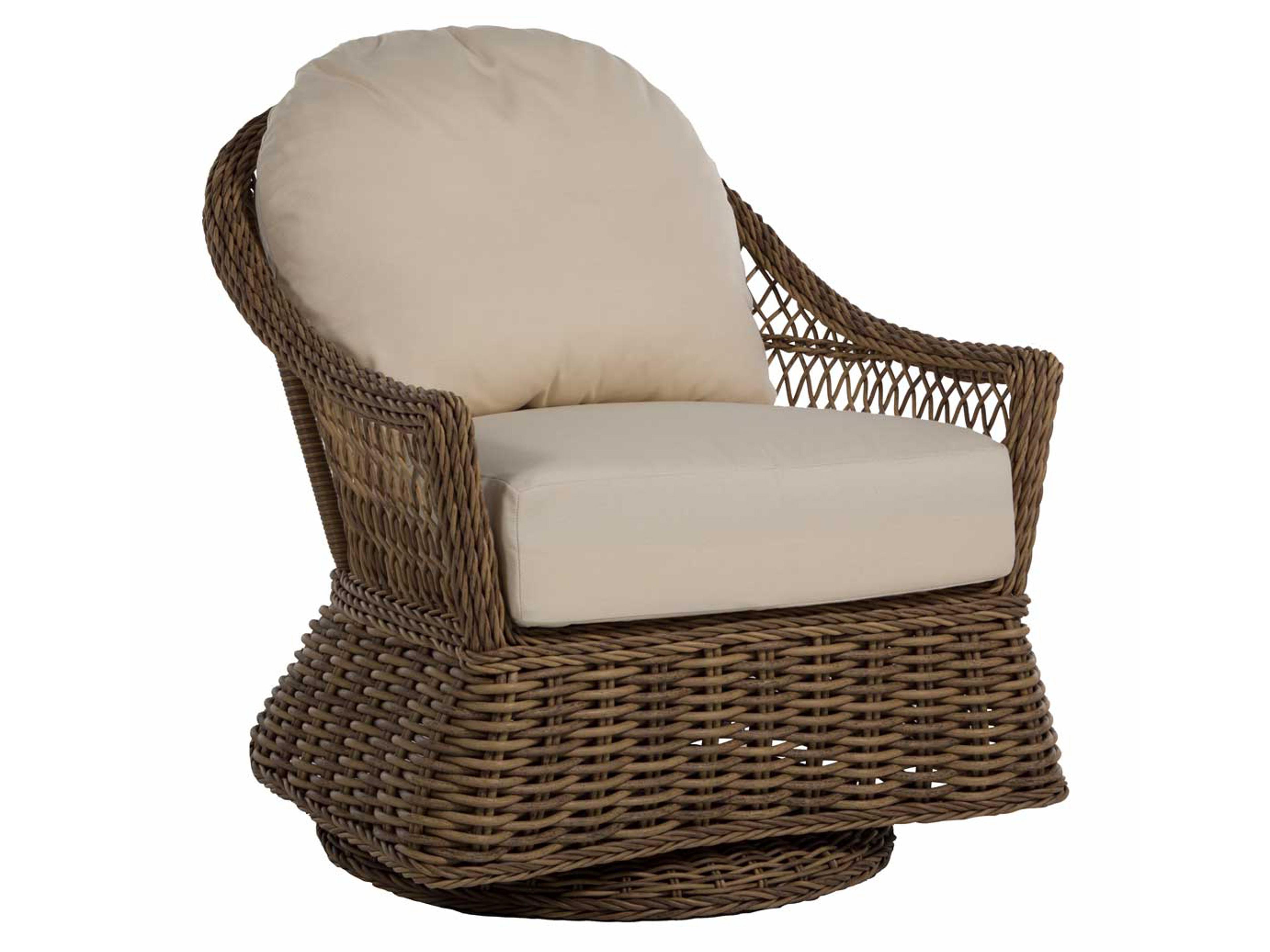 Soho Swivel Glider Lounge Chair Wicker
