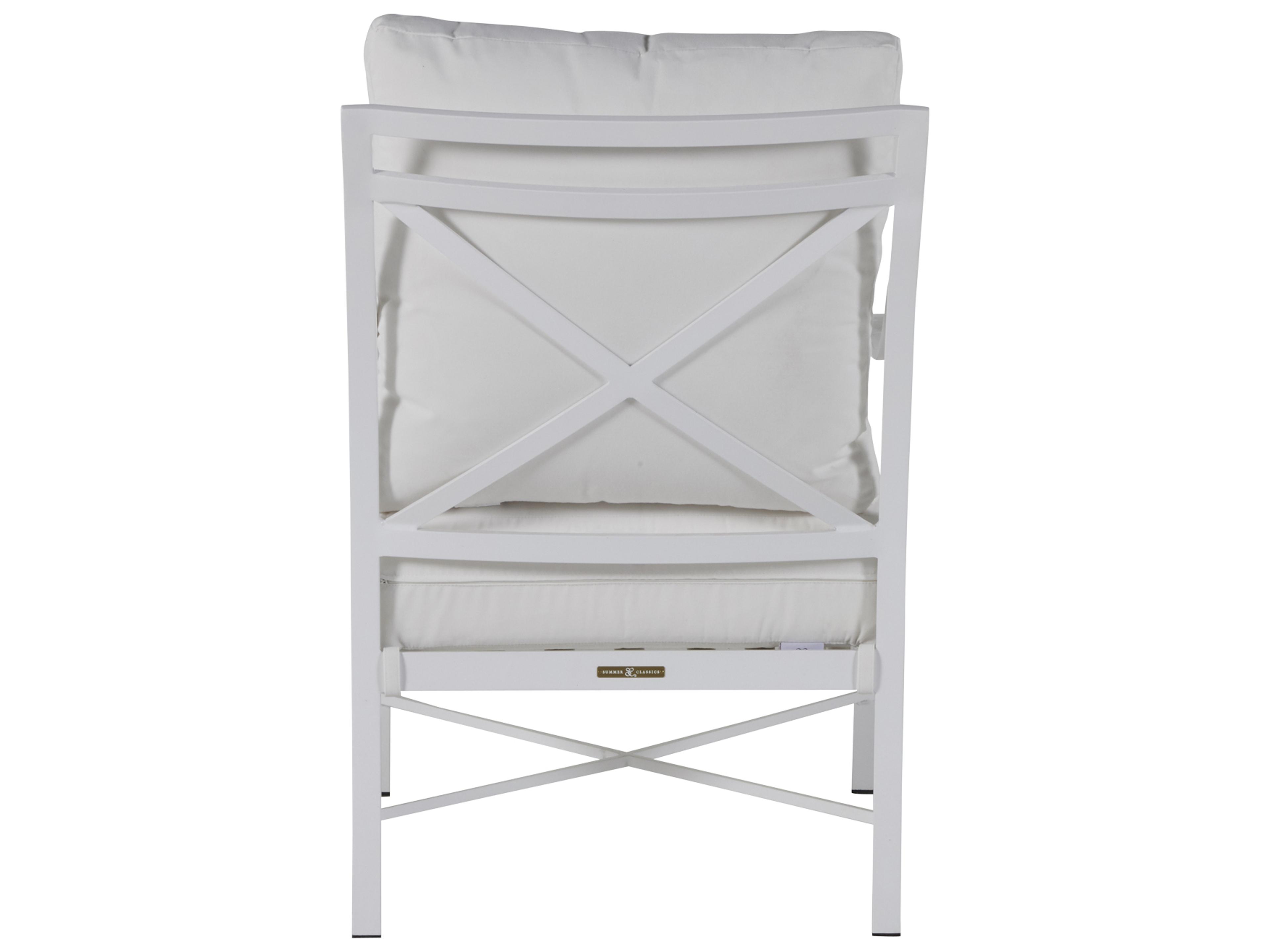 Summer Classics Monaco Aluminum Outdoor Lounge Chair