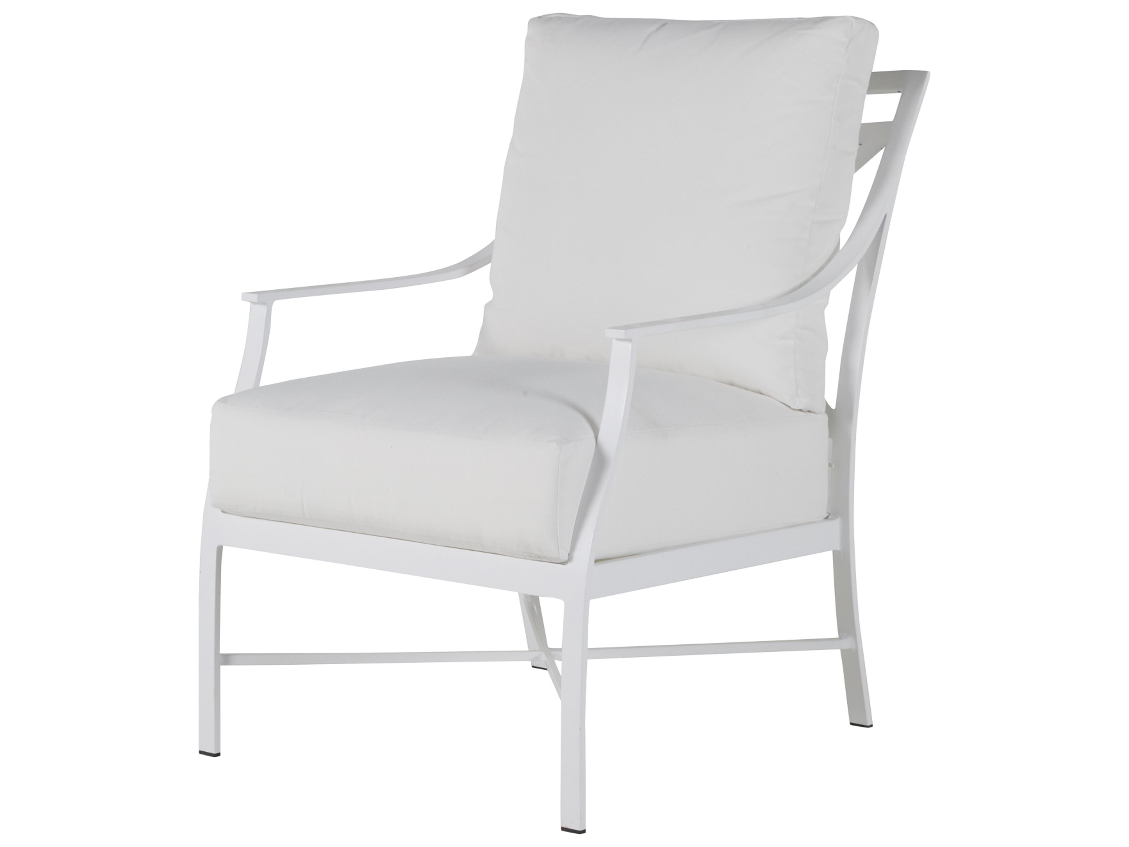 Monaco Wrought Aluminum Outdoor Lounge Chair