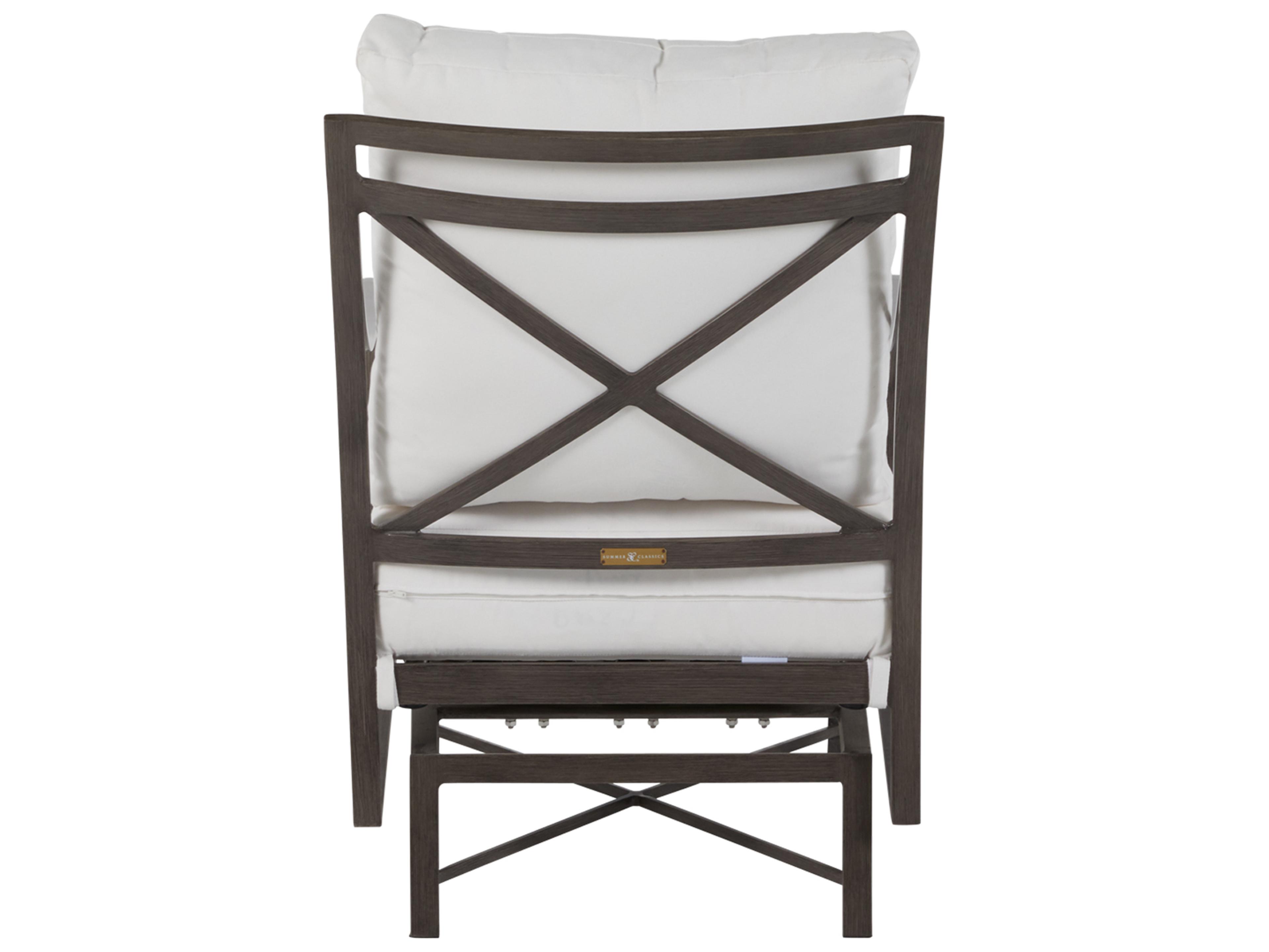 Summer Classics Monaco Aluminum Spring Outdoor Patio Lounge Chair