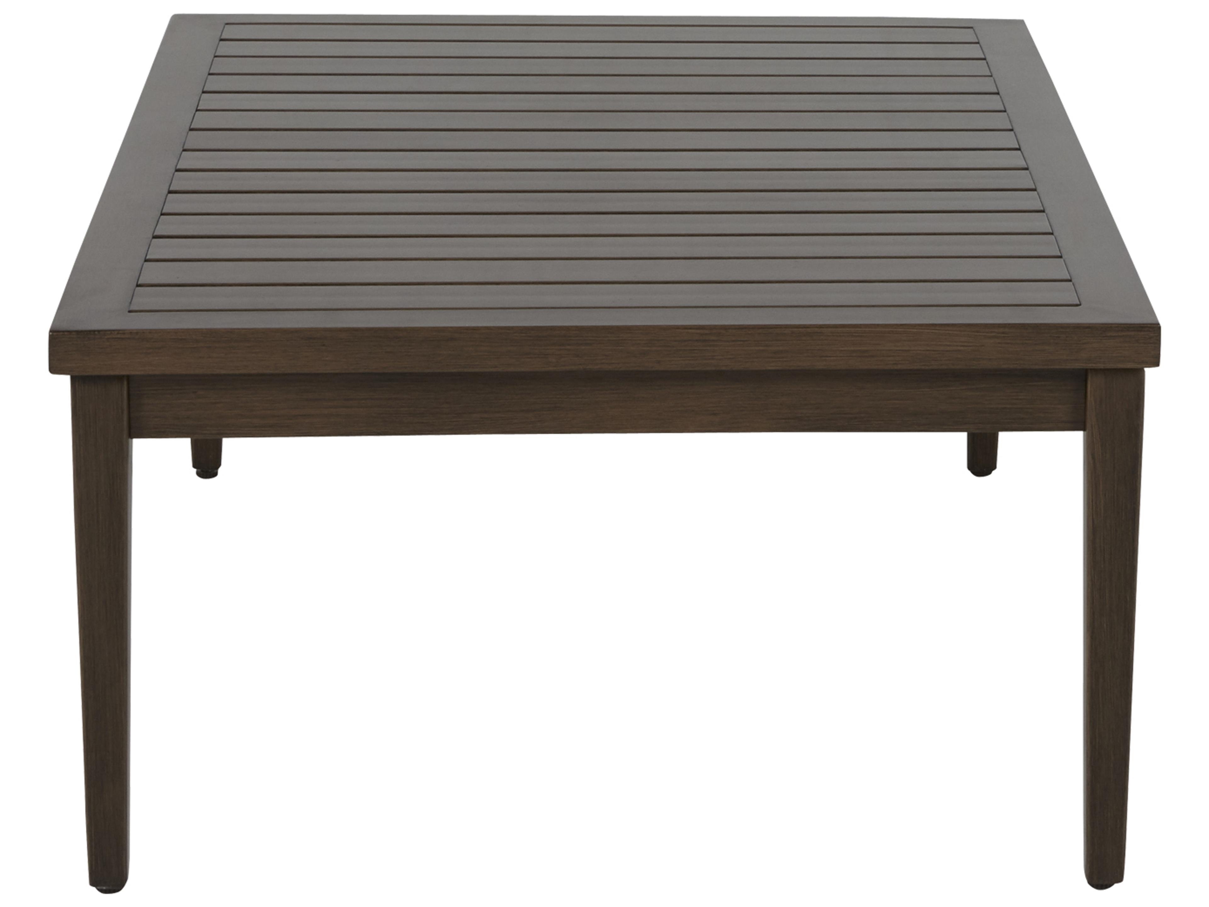 Summer Classics Brookside Aluminum Rectangular Patio Coffee Table